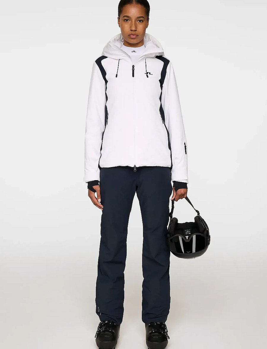 J. Lindeberg - Elma Jacket - skidkläder - white - 4