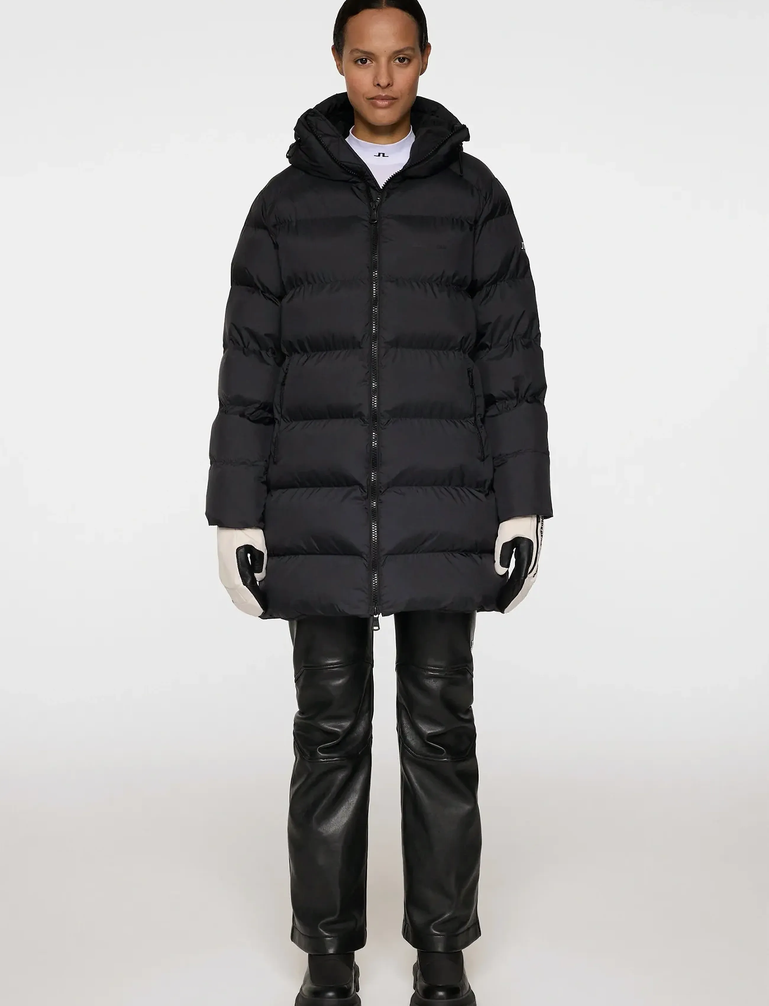 J. Lindeberg - Baryl Padded Parka - winterjacken - black - 4