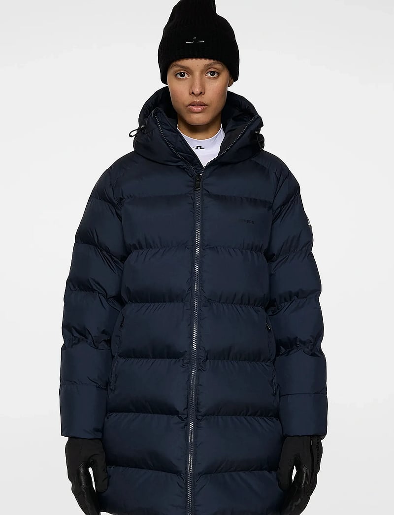 J. Lindeberg - Baryl Padded Parka - vinterjackor - jl navy - 0