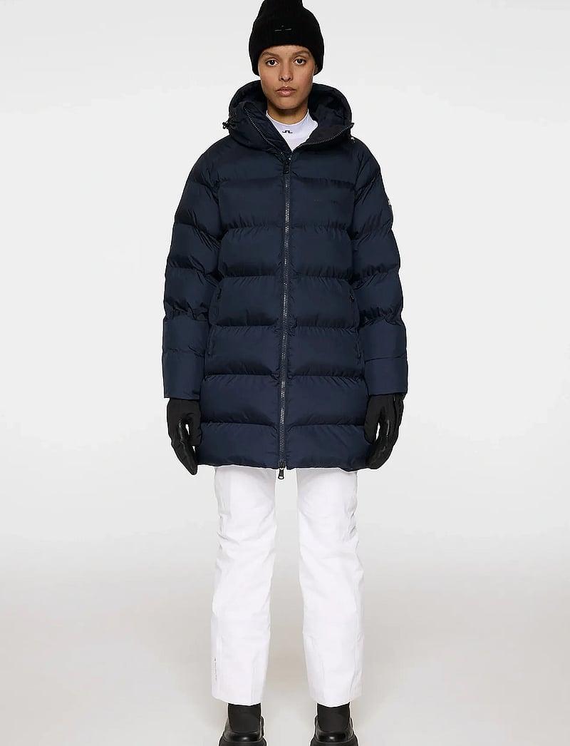 J. Lindeberg - Baryl Padded Parka - vinterjackor - jl navy - 4