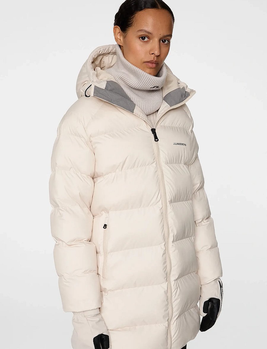 J. Lindeberg - Baryl Padded Parka - winterjacken - moonbeam - 5