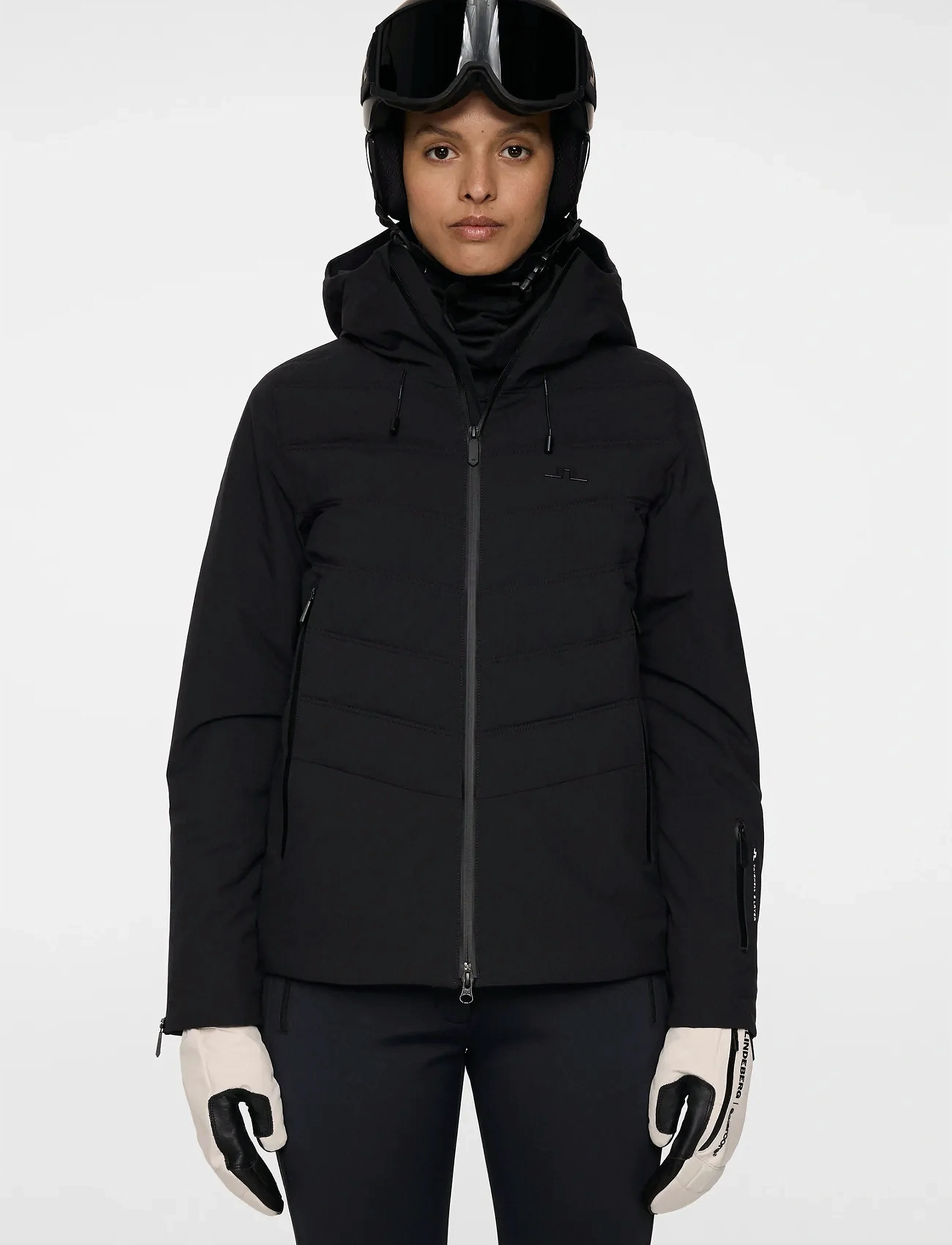 J. Lindeberg Hedwig Jacket, M, Black, Sport Jackets > Sport Ski Jackets, Dame