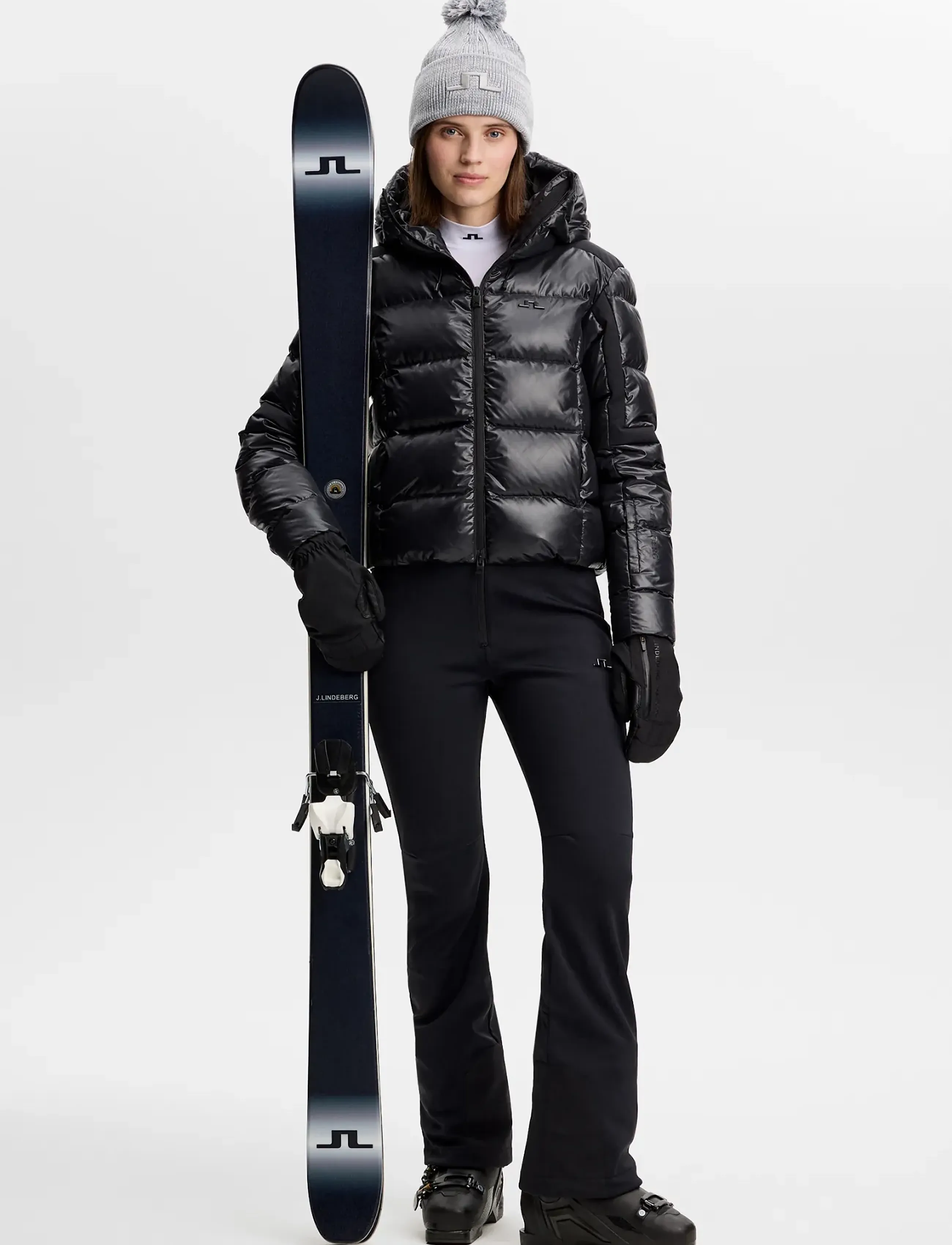 J. Lindeberg - NERINA DOWN JACKET - skidkläder - black - 4