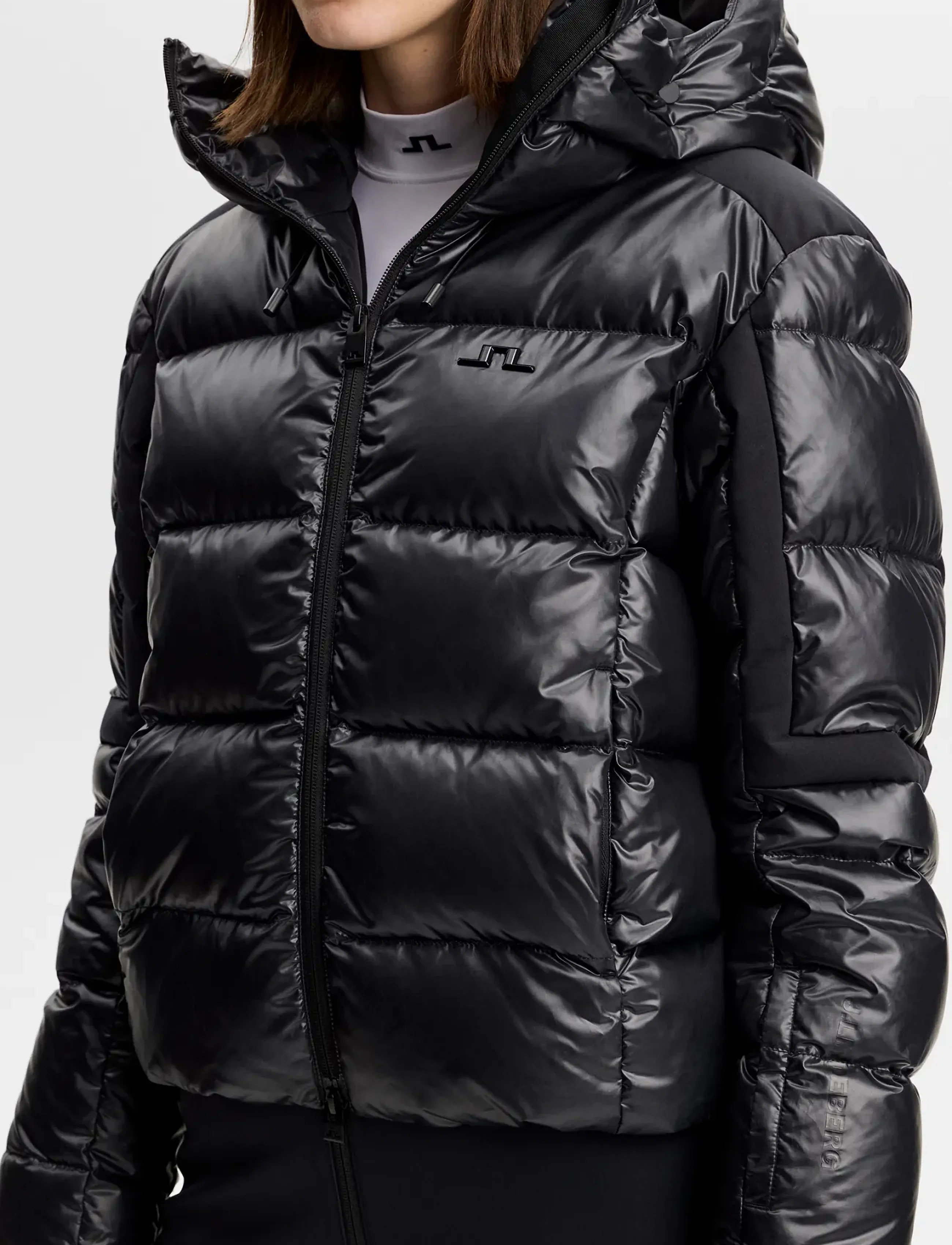 J. Lindeberg - NERINA DOWN JACKET - skidkläder - black - 5