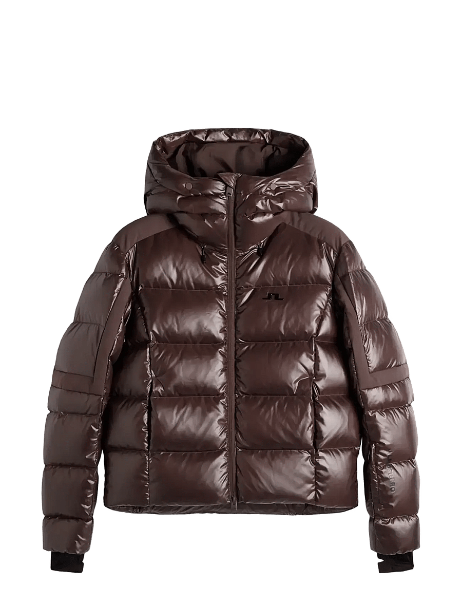 J. Lindeberg - NERINA DOWN JACKET - ski-kleidung - seal brown - 1