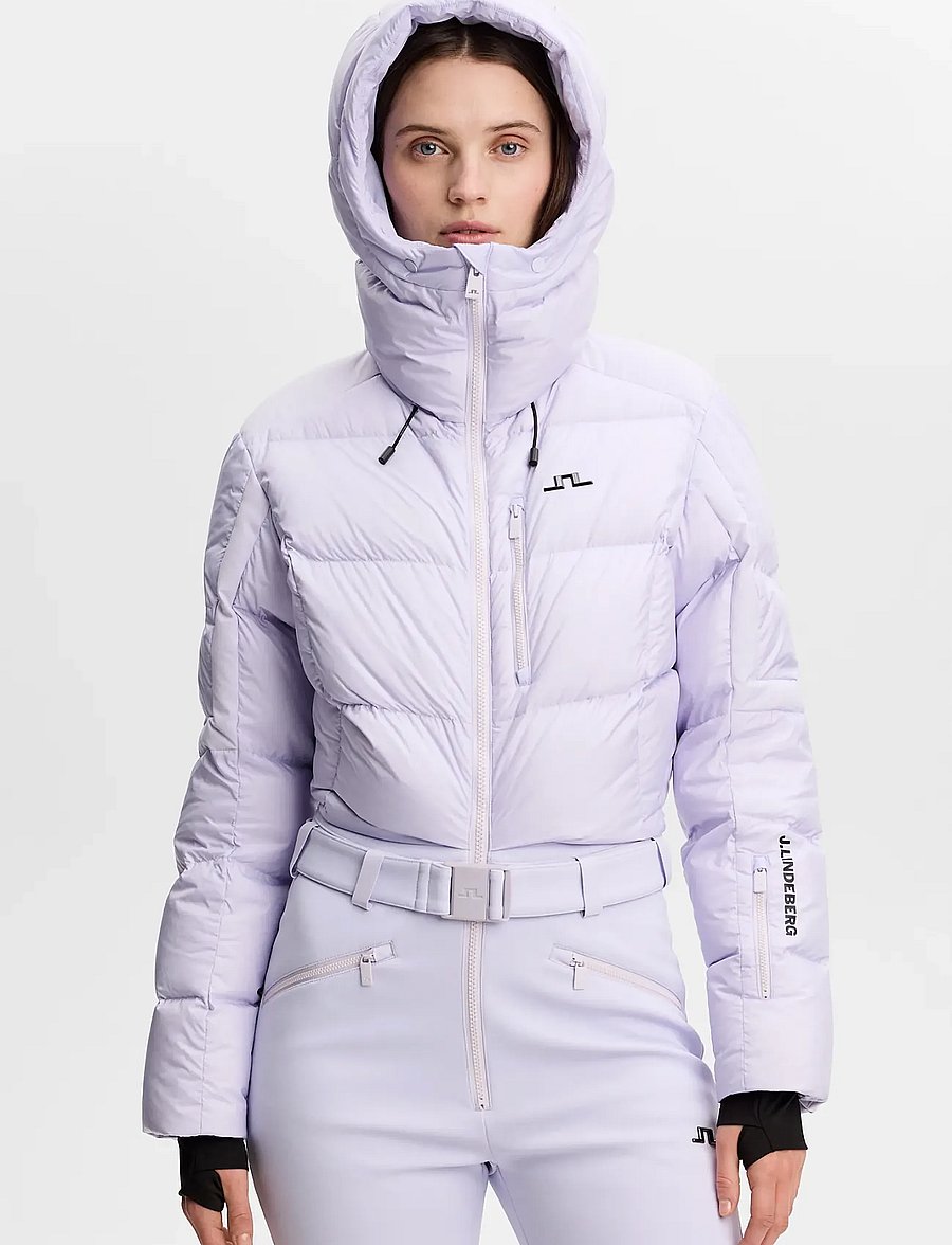 J. Lindeberg - SOLEIL DOWN ONE PIECE - purple heather - 0