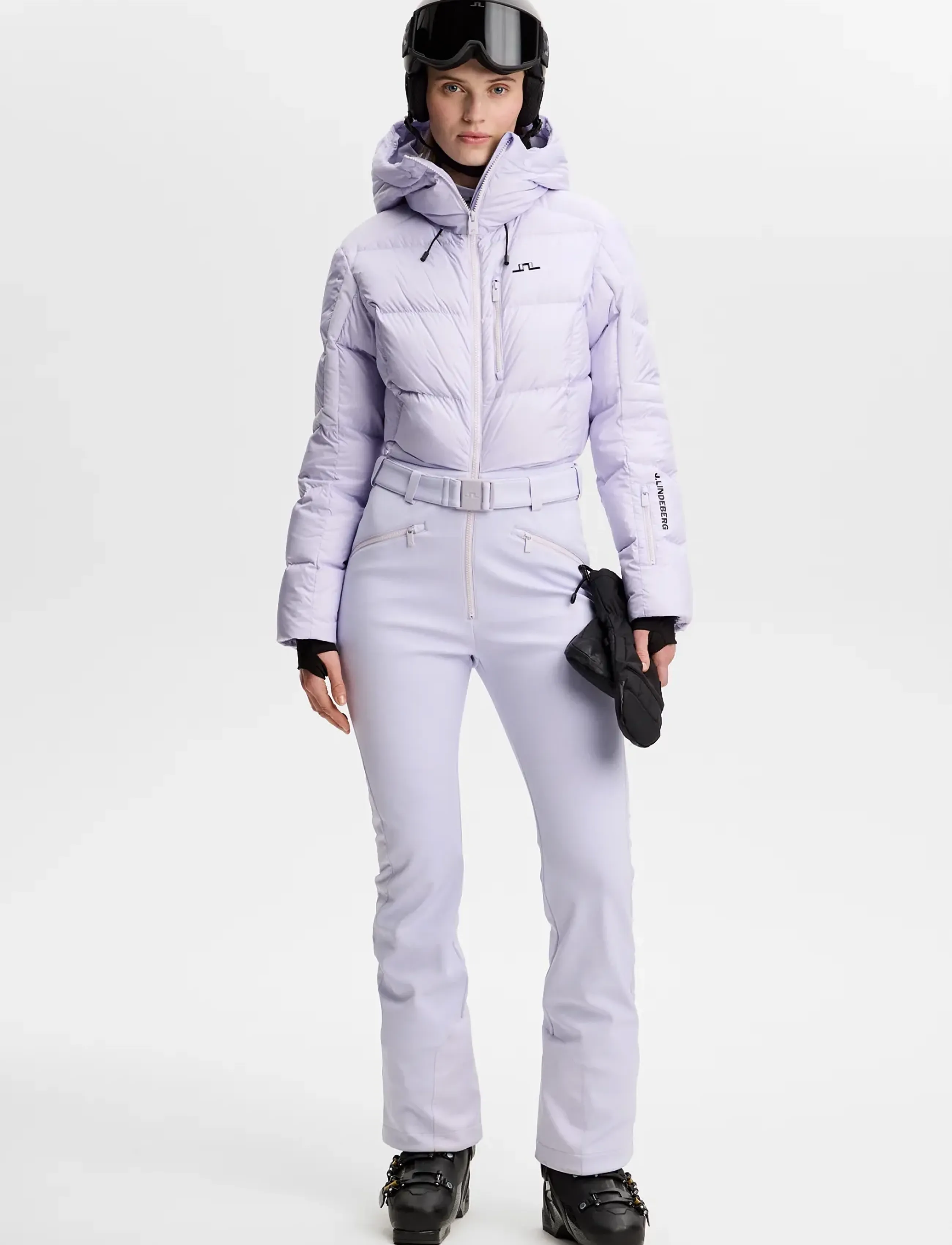 J. Lindeberg - SOLEIL DOWN ONE PIECE - purple heather - 3