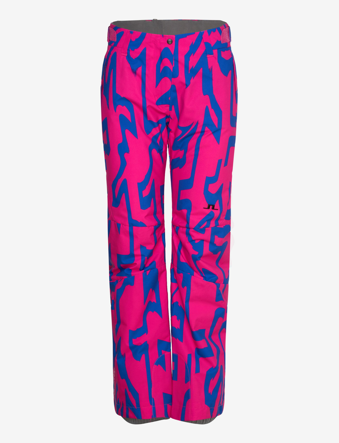J. Lindeberg - Pauline Pant Printed - vêtements de ski - glitch bridge pink - 1