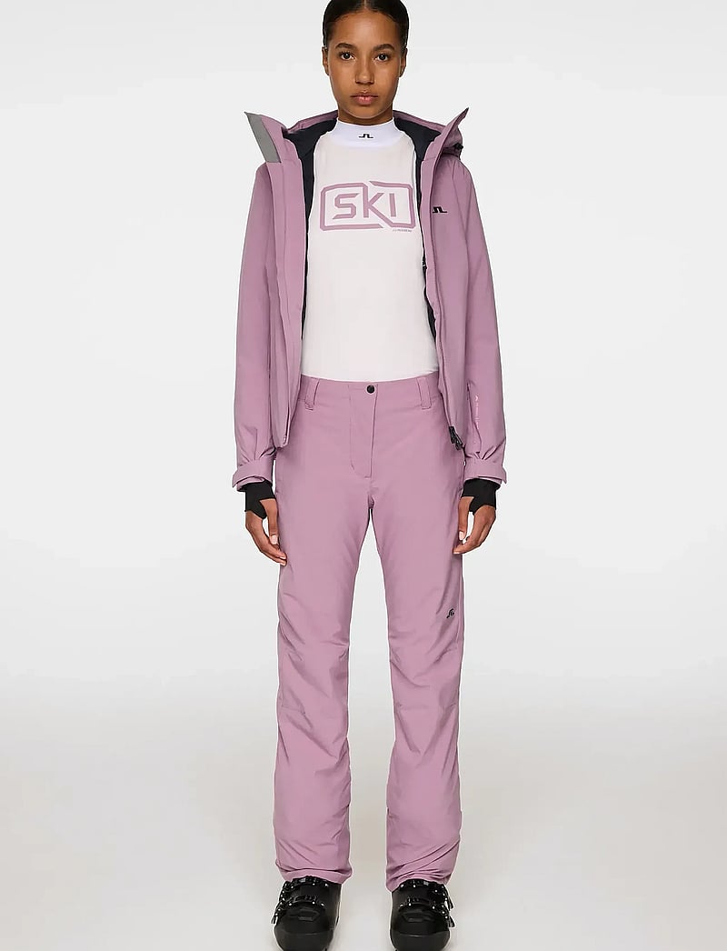 J. Lindeberg - Rosario Pant - hiihto- & lasketteluhousut - very grape - 4