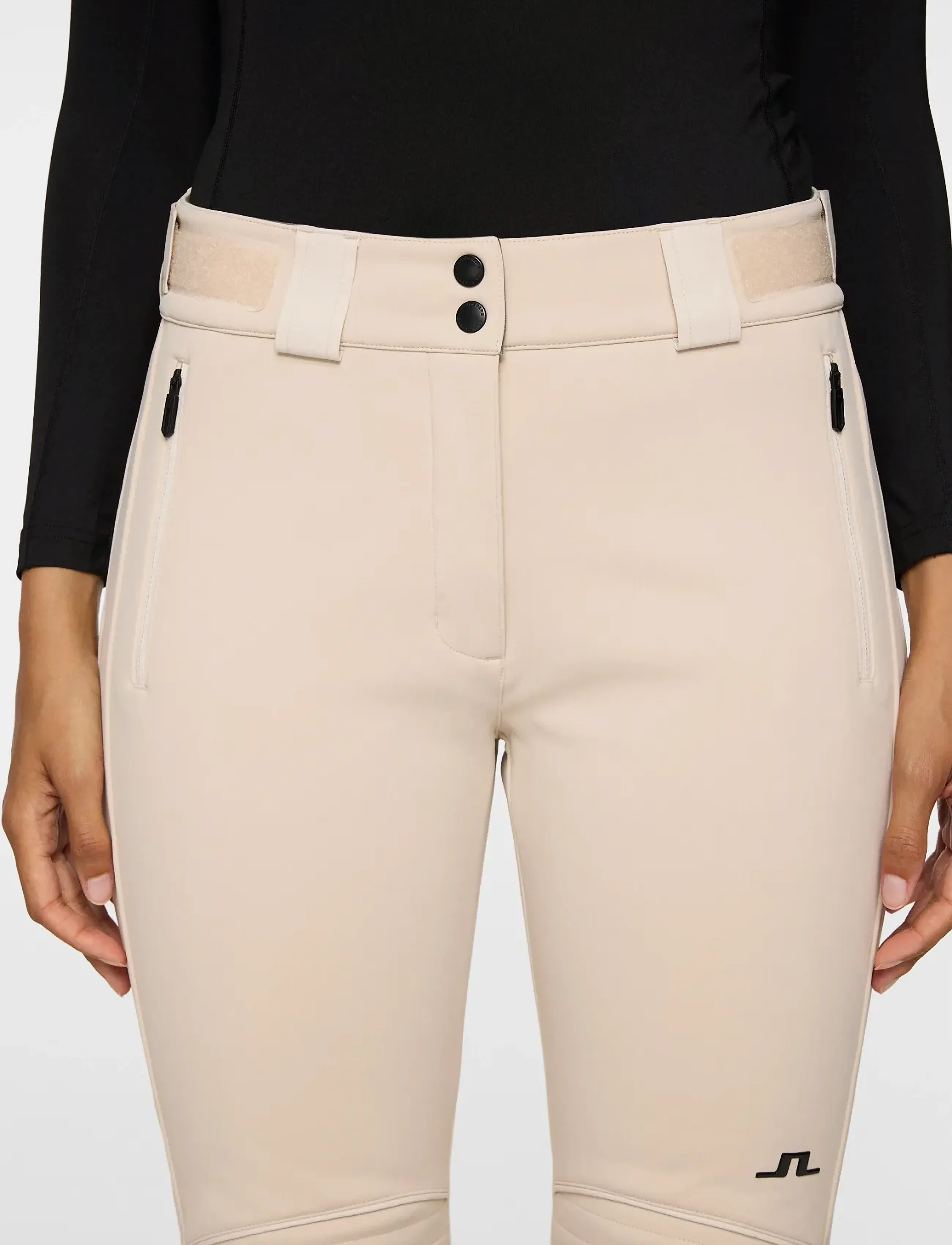 J. Lindeberg - W Stanford Softshell Ski Pant - suusariietus - moonbeam - 5