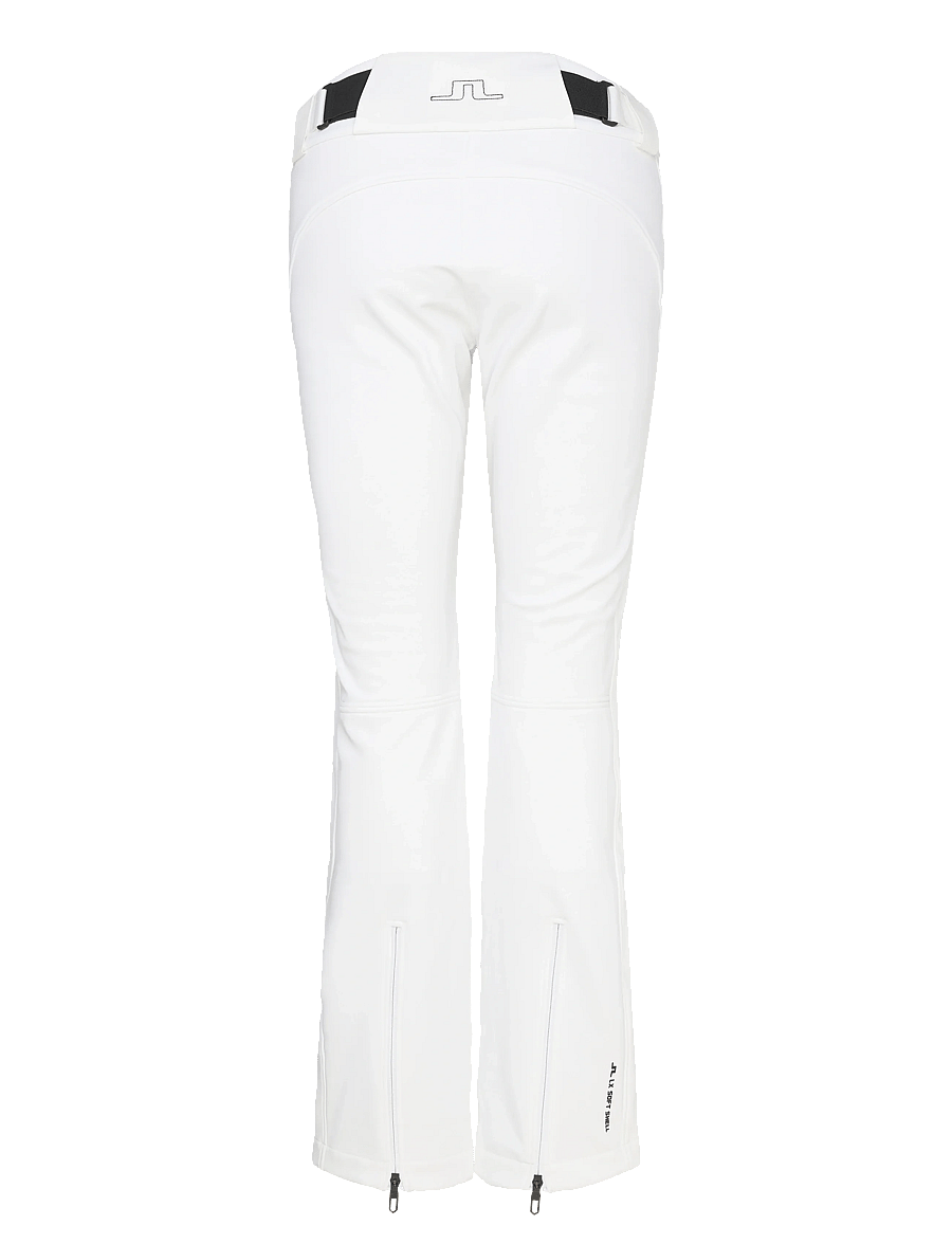 J. Lindeberg - W Stanford Softshell Ski Pant - ski broek - white - 2
