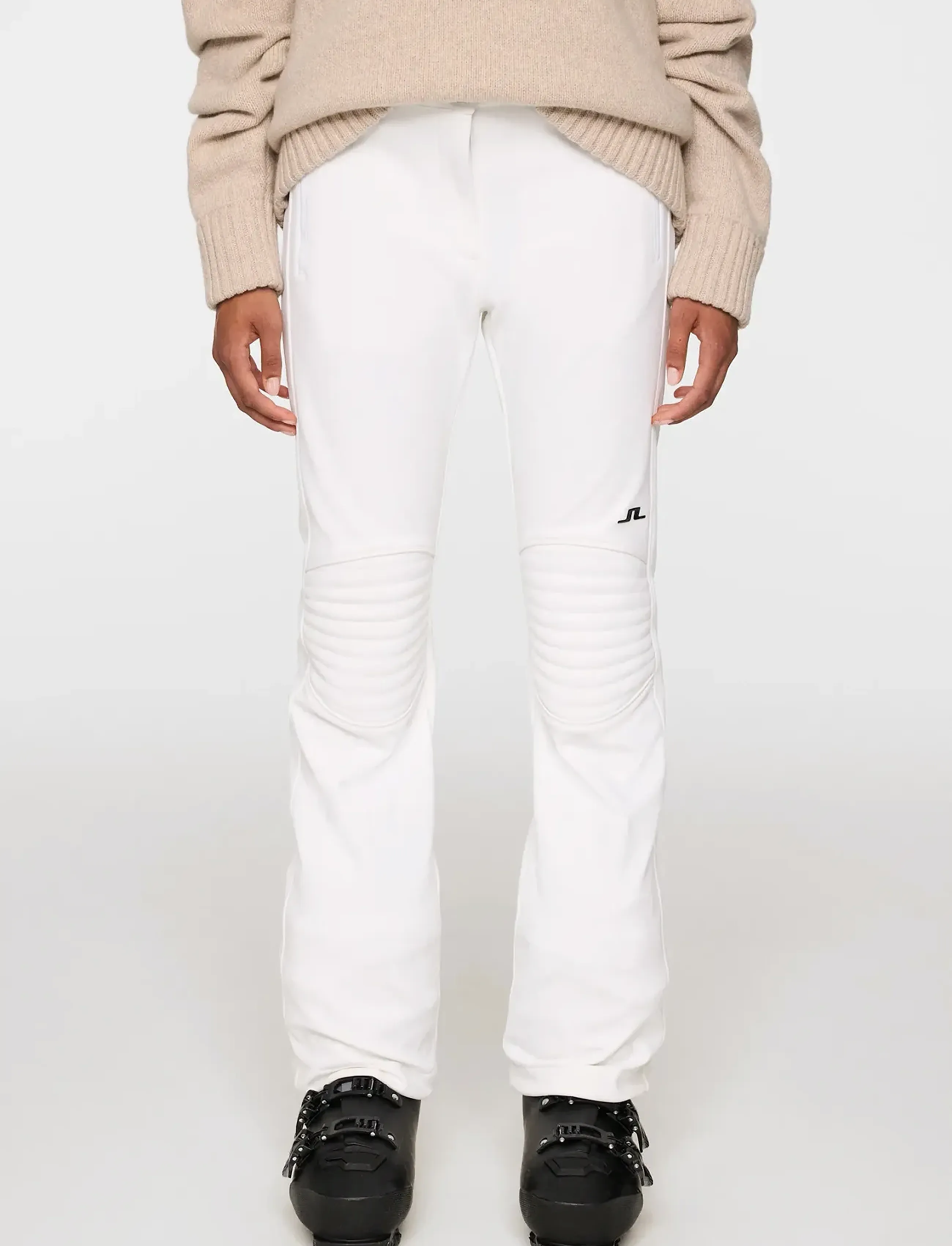 J. Lindeberg W Stanford Softshell Ski Pant - Suusapüksid - WHITE / white