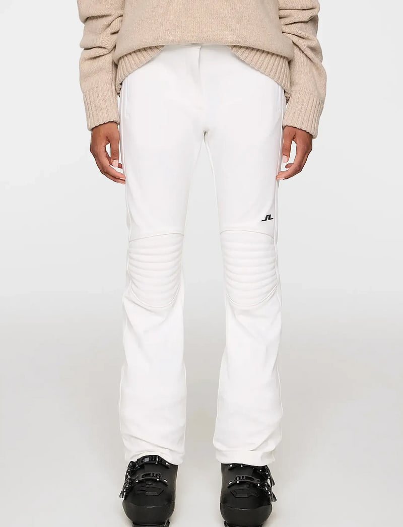 J. Lindeberg - W Stanford Softshell Ski Pant - suusariietus - white - 0