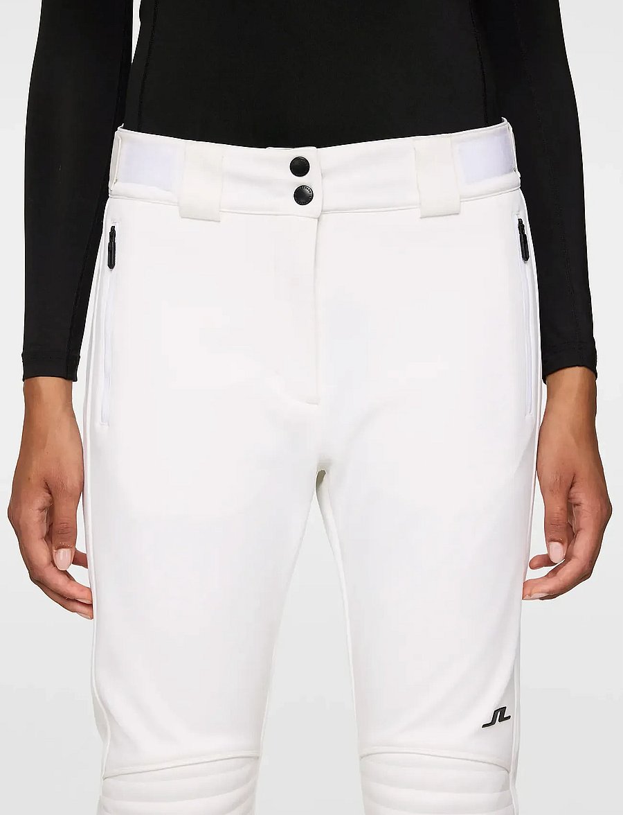 J. Lindeberg - W Stanford Softshell Ski Pant - ski broek - white - 5