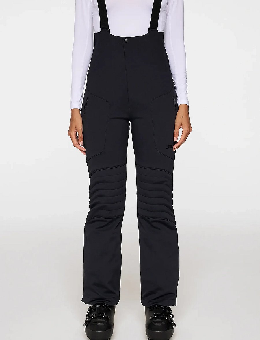 J. Lindeberg - W Stanford Pro Bib Ski Pant - suusariietus - black - 0