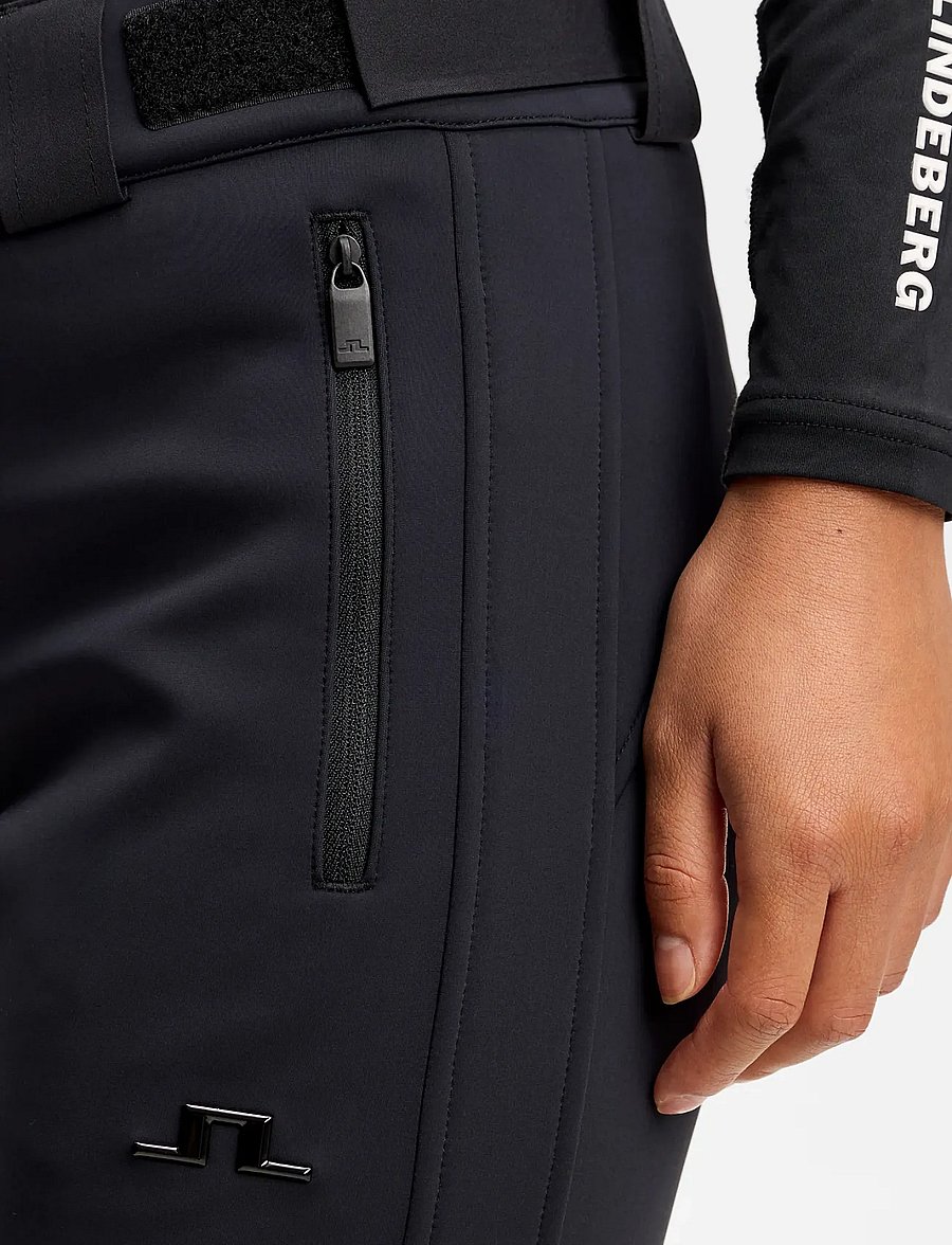 J. Lindeberg - STANFORD SOFTSHELL SKI PANT - skidkläder - black - 4