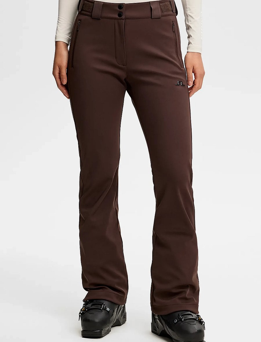 J. Lindeberg - Stanford Softshell Ski Pant - ski-kleidung - seal brown - 0