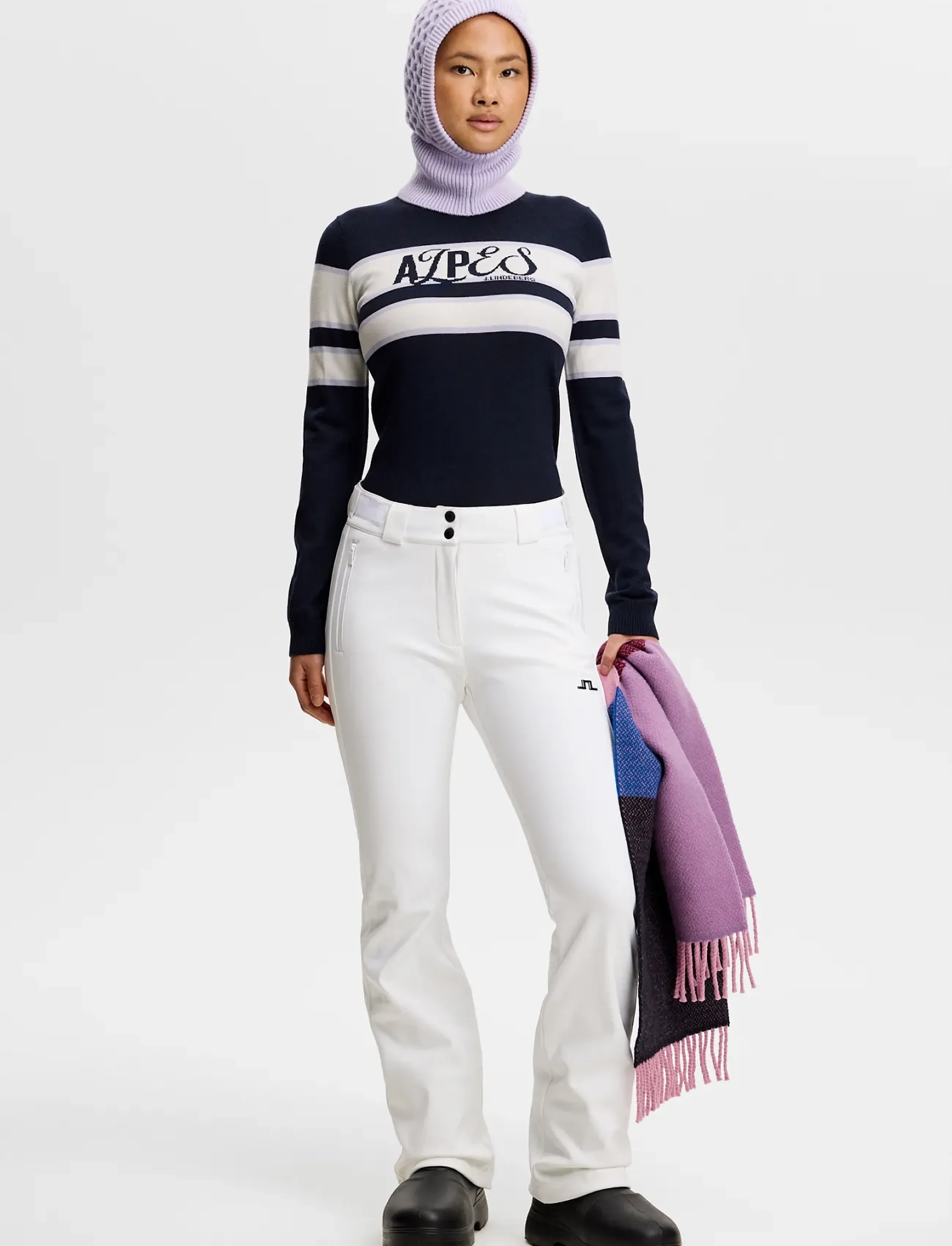 J. Lindeberg - Stanford Softshell Ski Pant - ski-kleidung - white - 3