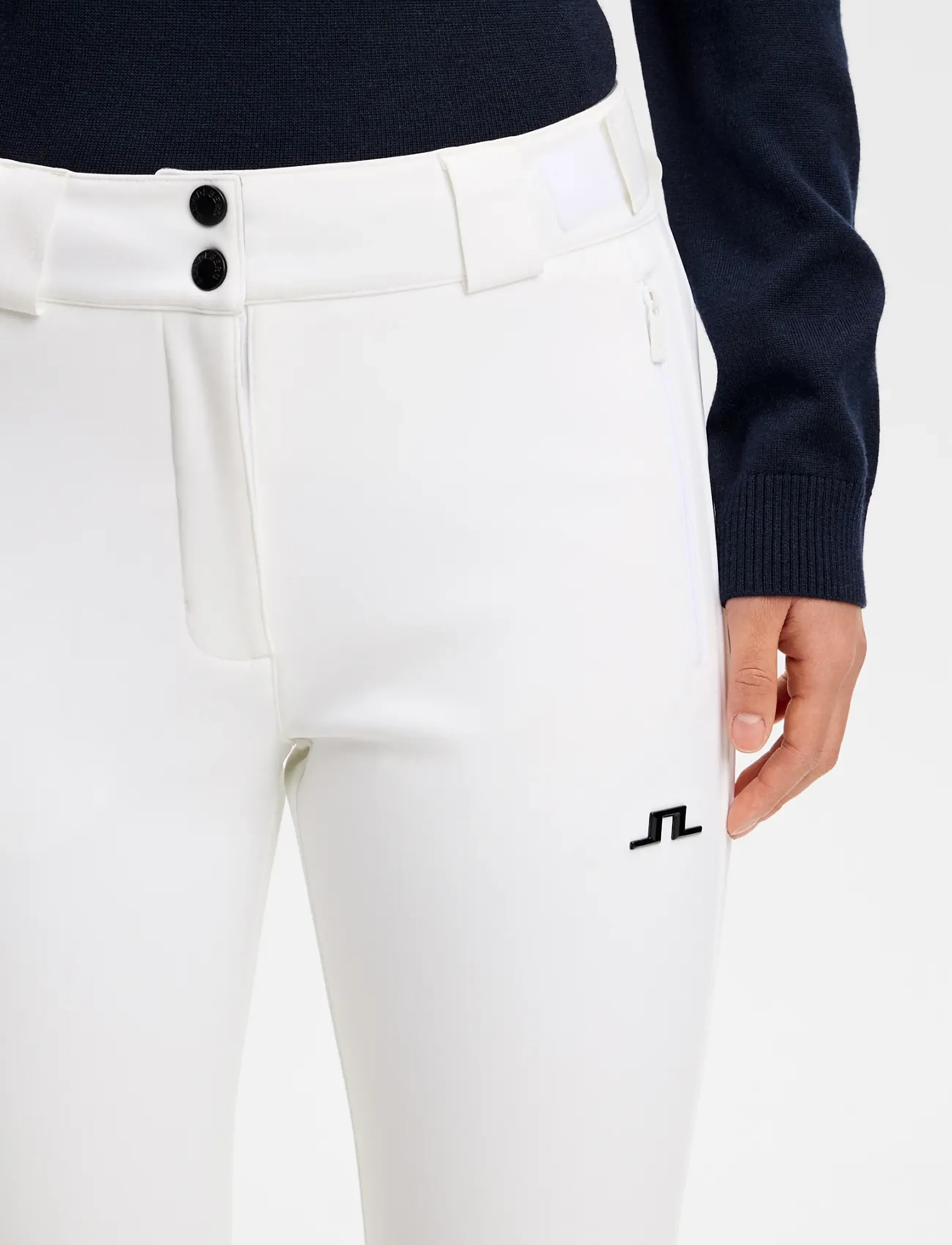 J. Lindeberg - Stanford Softshell Ski Pant - ski-kleidung - white - 4