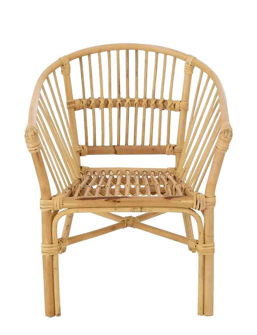J-Line - CHILD SEAT FILOU RATTAN NATURAL - barnastólar og fylgihlutir - nature - 2