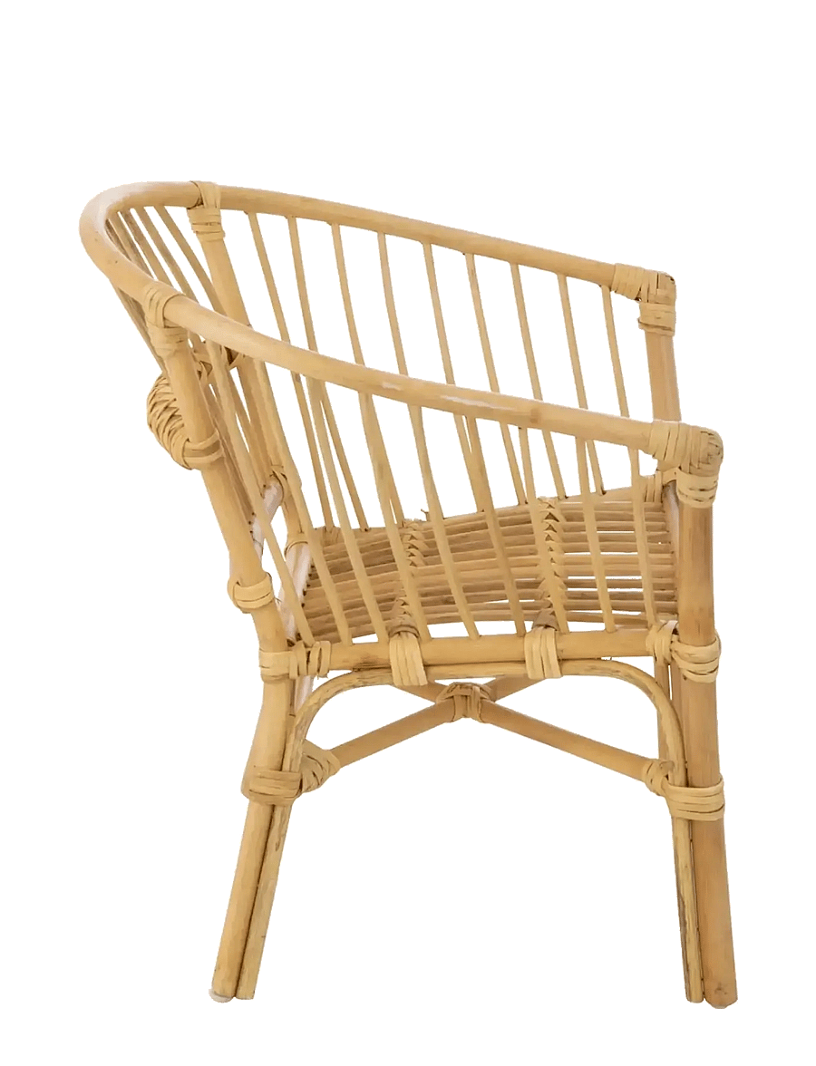 J-Line - CHILD SEAT FILOU RATTAN NATURAL - barnastólar og fylgihlutir - nature - 3