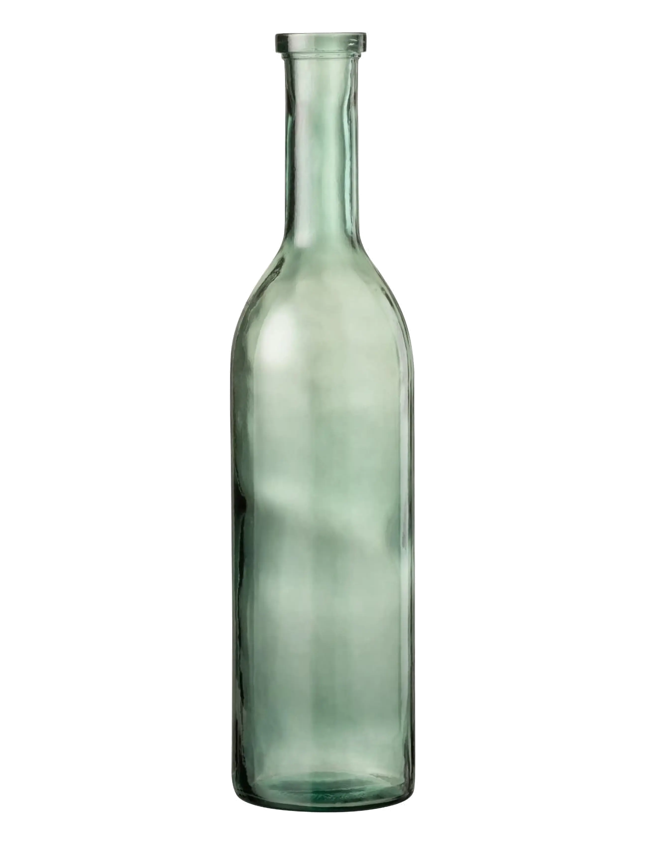 J-Line Vase Cancun Glass Green Small, Vase, Grøn, Str: H75.5CM