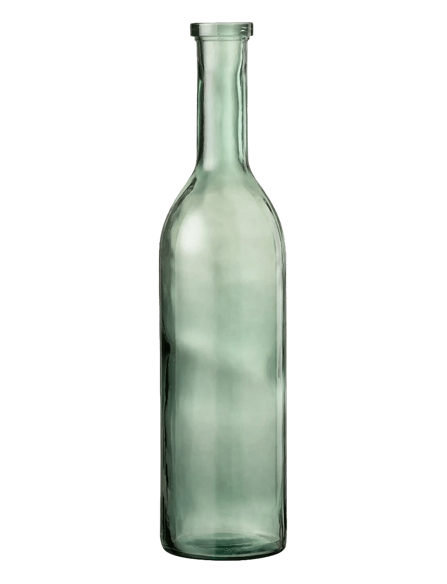 J-Line - VASE CANCUN GLASS GREEN SMALL - vāzes - green - 1