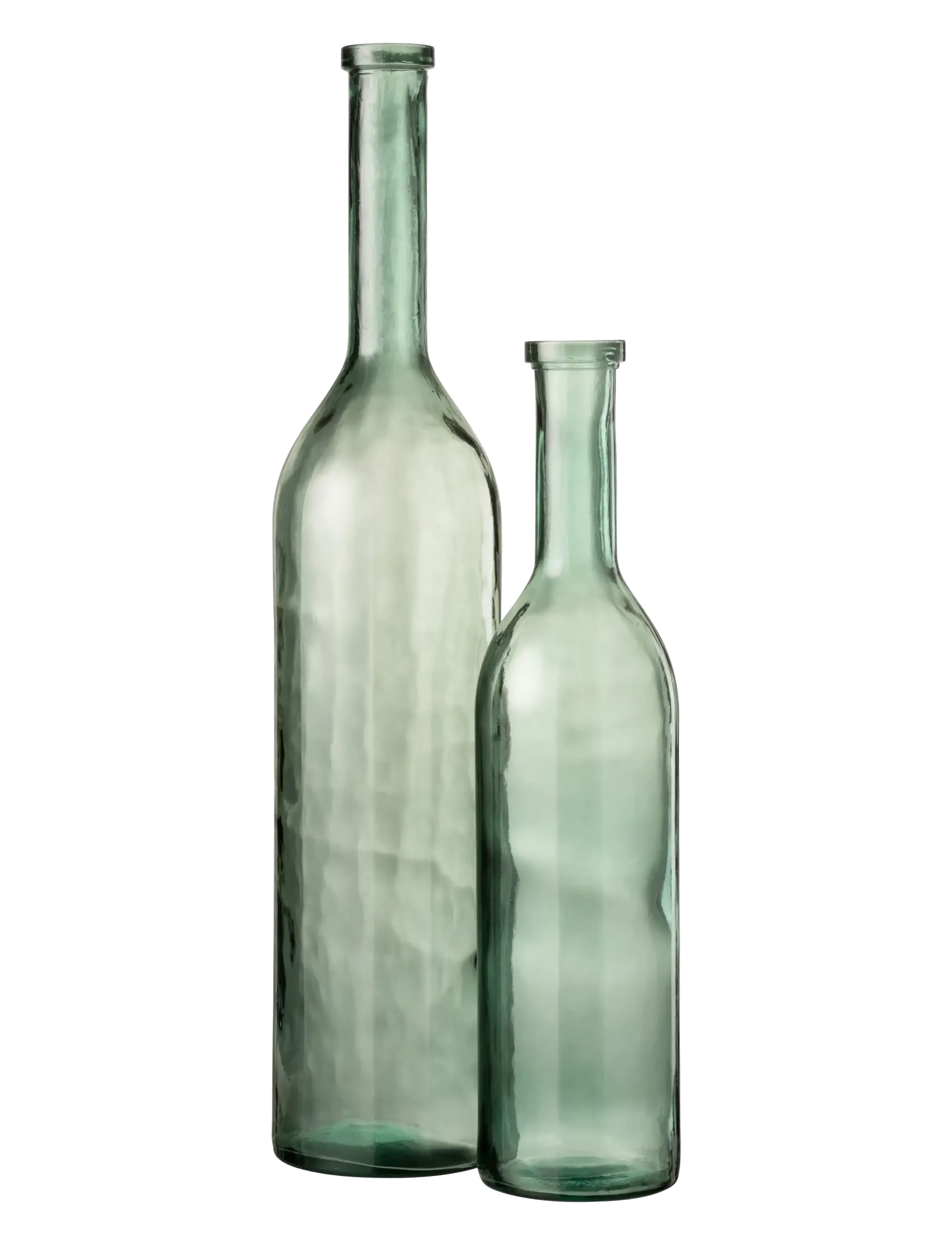 J-Line - VASE CANCUN GLASS GREEN LARGE - vases - green - 2