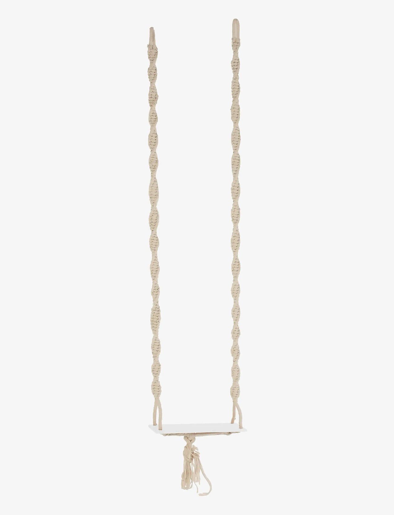 J-Line - SWING SET BOHO COTTON/WOOD BEIGE - motor skills furniture - white - 0