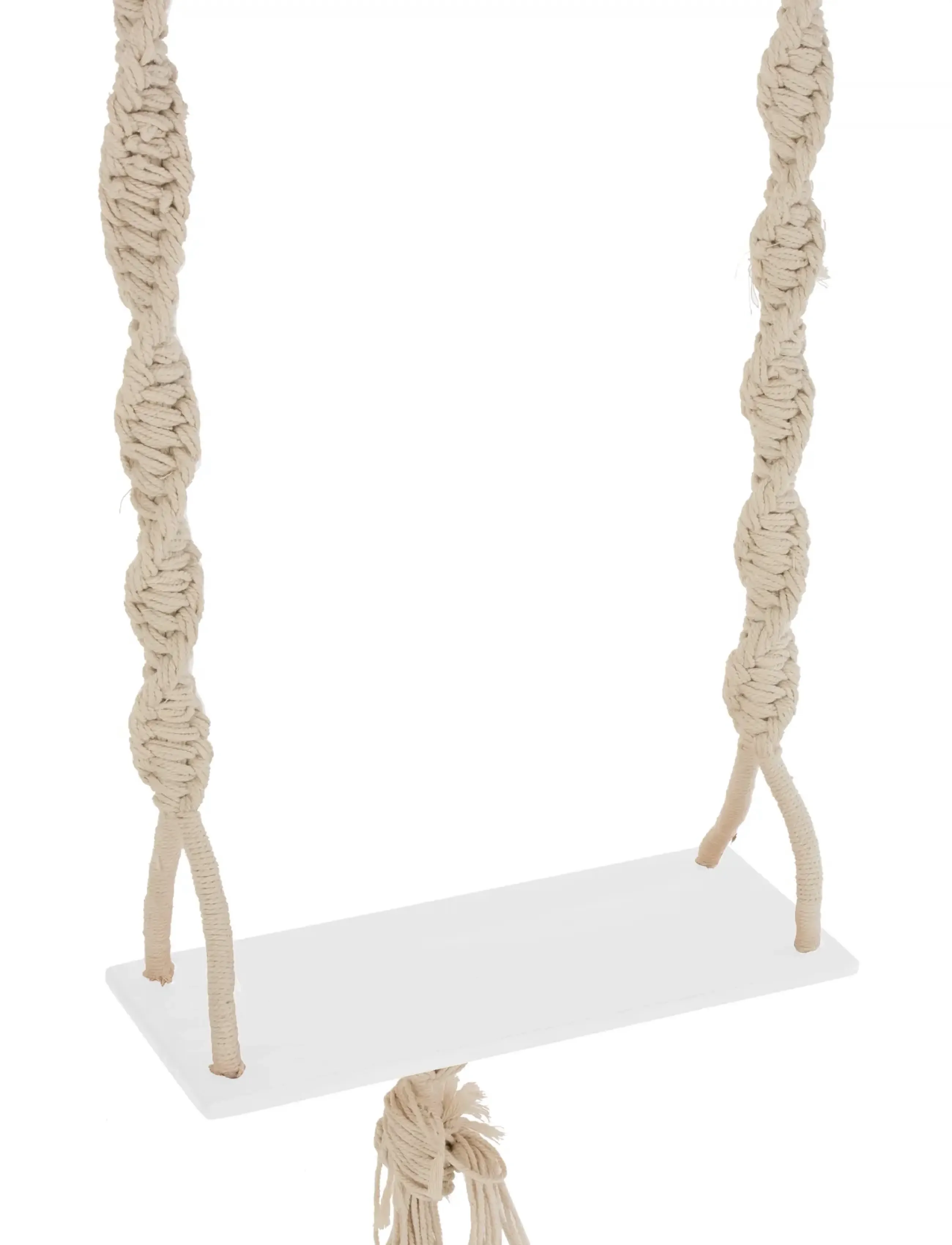 J-Line - SWING SET BOHO COTTON/WOOD BEIGE - motor skills furniture - white - 1