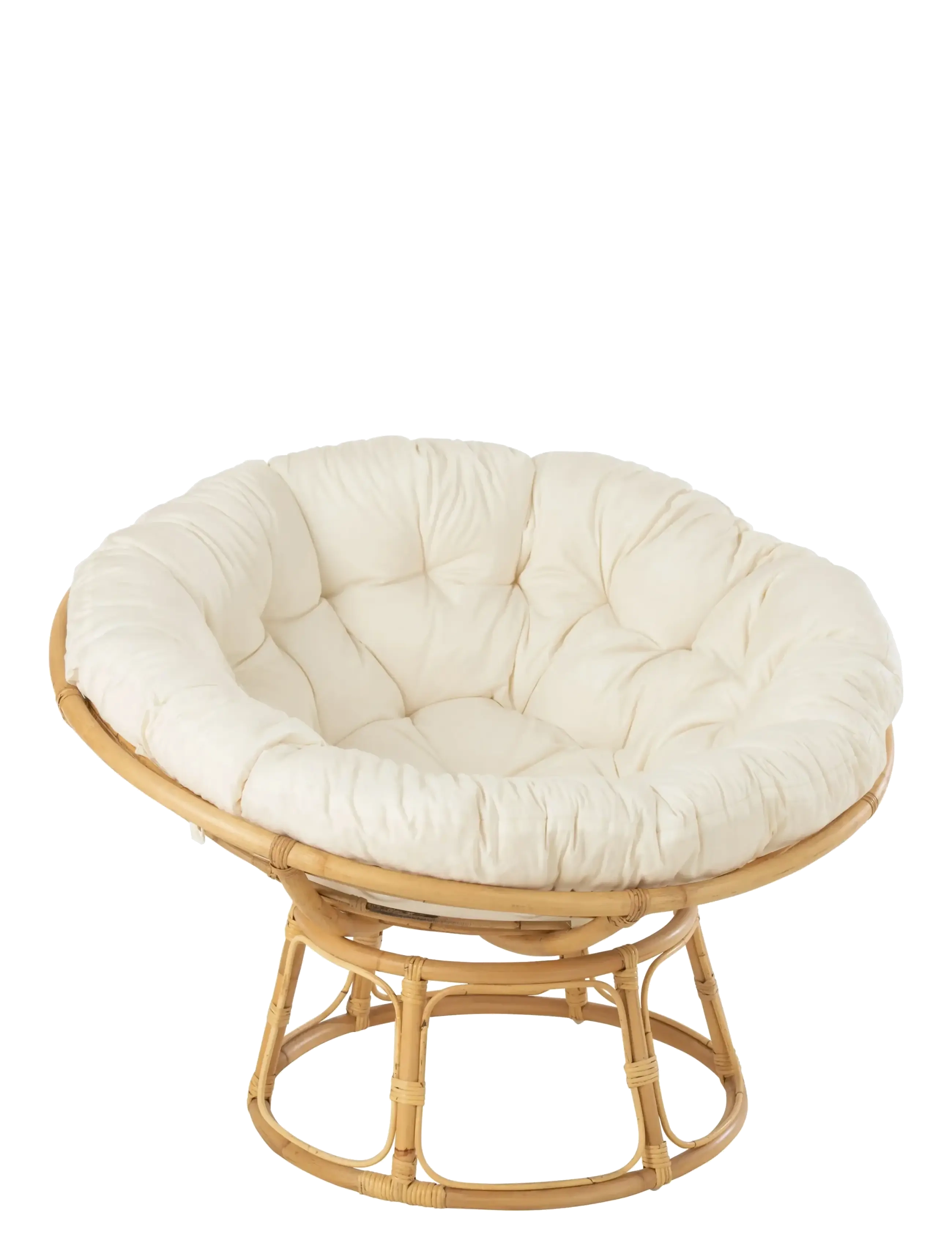 J-Line Sofa Celine + Cushion Rattan Natural, One Size, Beige, Stole & Skamler > Lænestole, Unisex