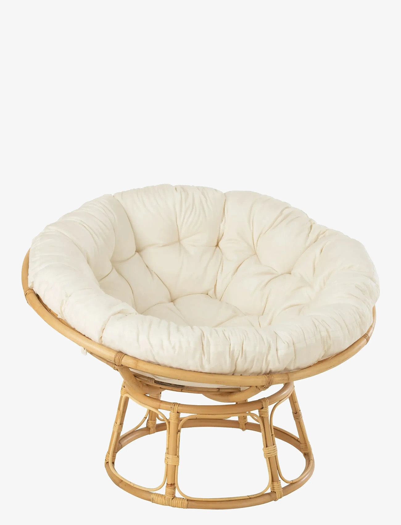 J-Line - SOFA CELINE + CUSHION RATTAN NATURAL - stole & skamler - nature - 0