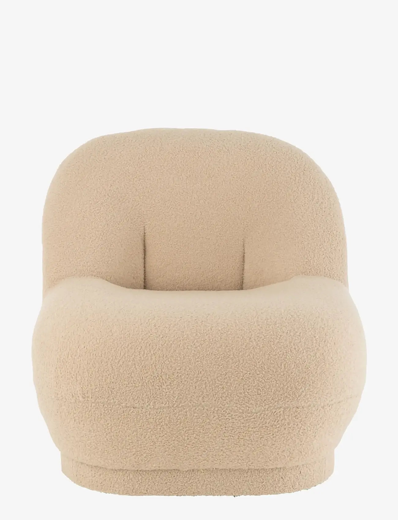 J-Line - STOOL TED BOUC WH W BEI - lænestole - beige - 2