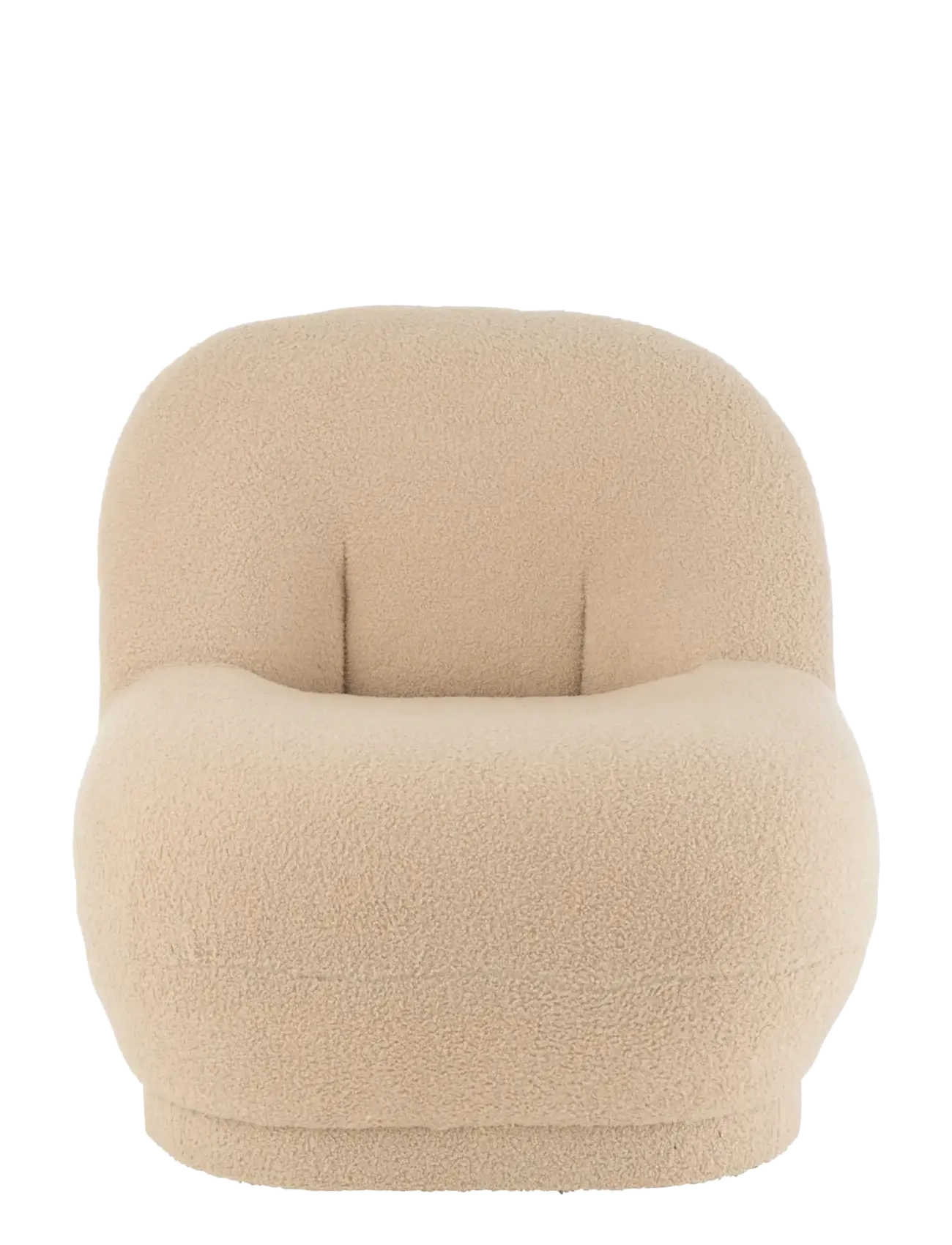 J-Line - STOOL TED BOUC WH W BEI - fåtöljer - beige - 2