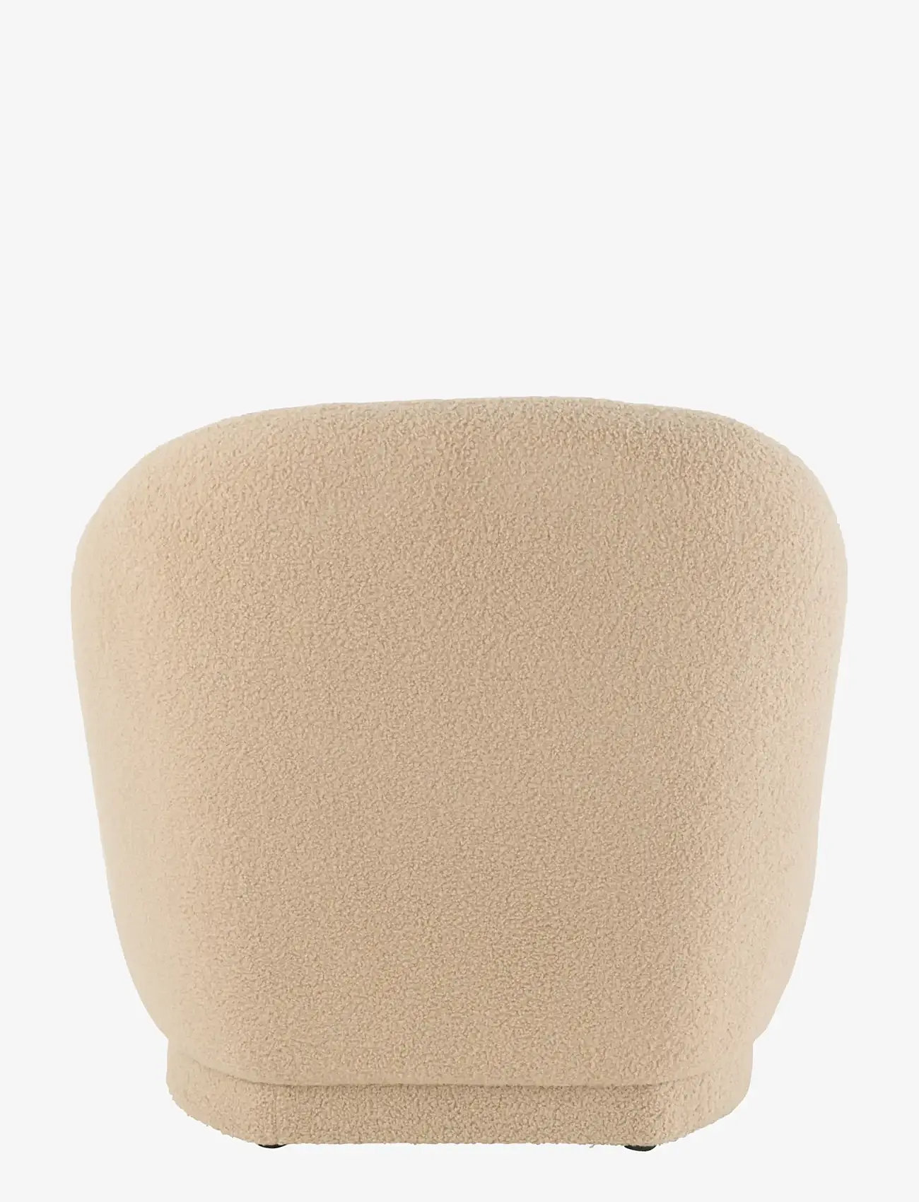 J-Line - STOOL TED BOUC WH W BEI - lænestole - beige - 4