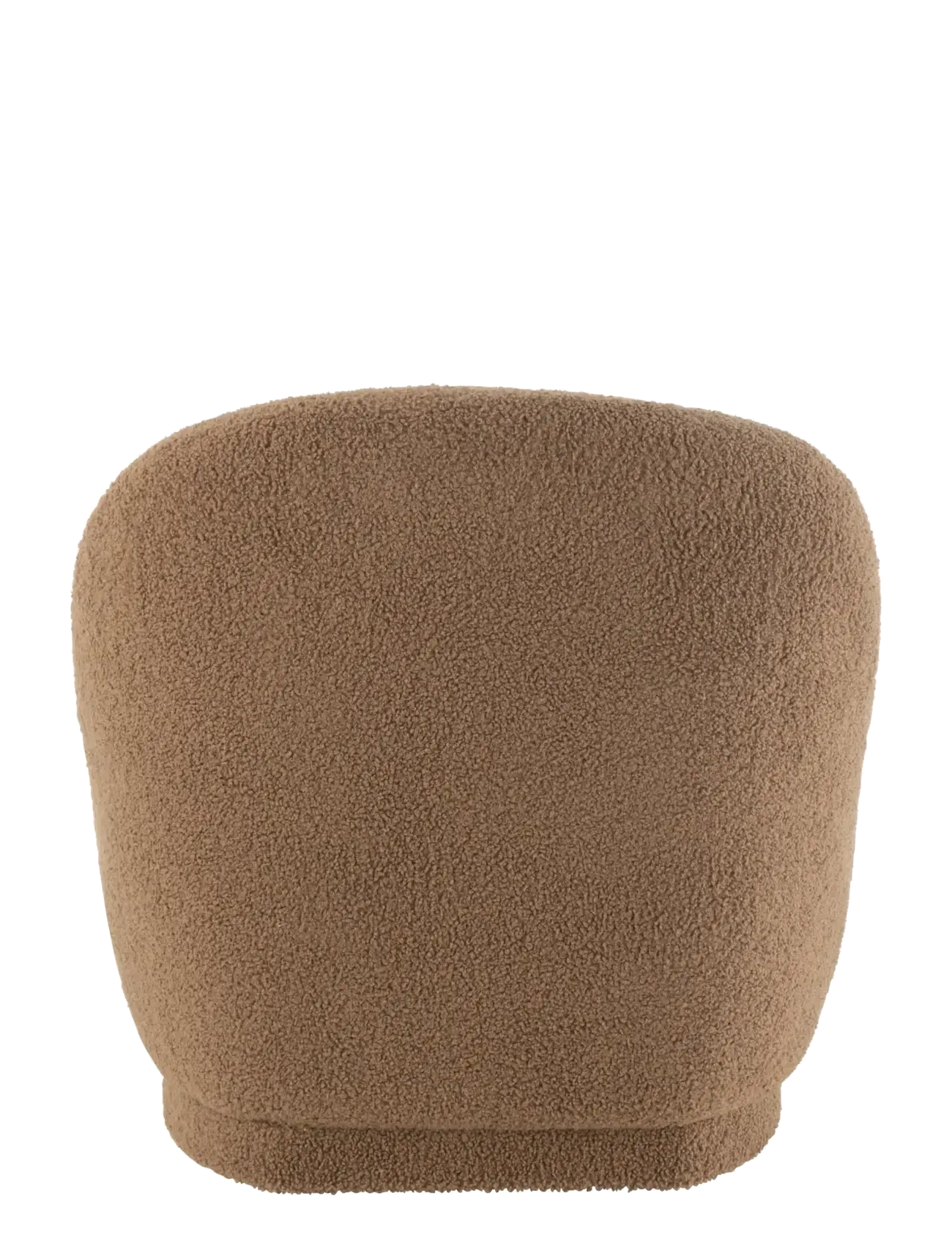 J-Line - STOOL TED VELV WH BR - fåtöljer - brown - 4