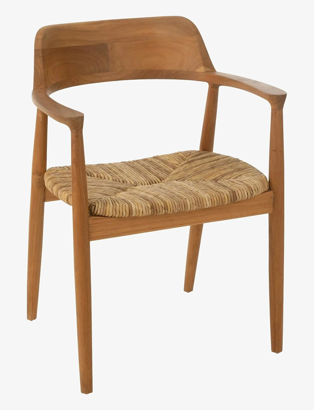 J-Line - CHAIR HIRO TEAK WOOD NAT - lænestole - natural - 1