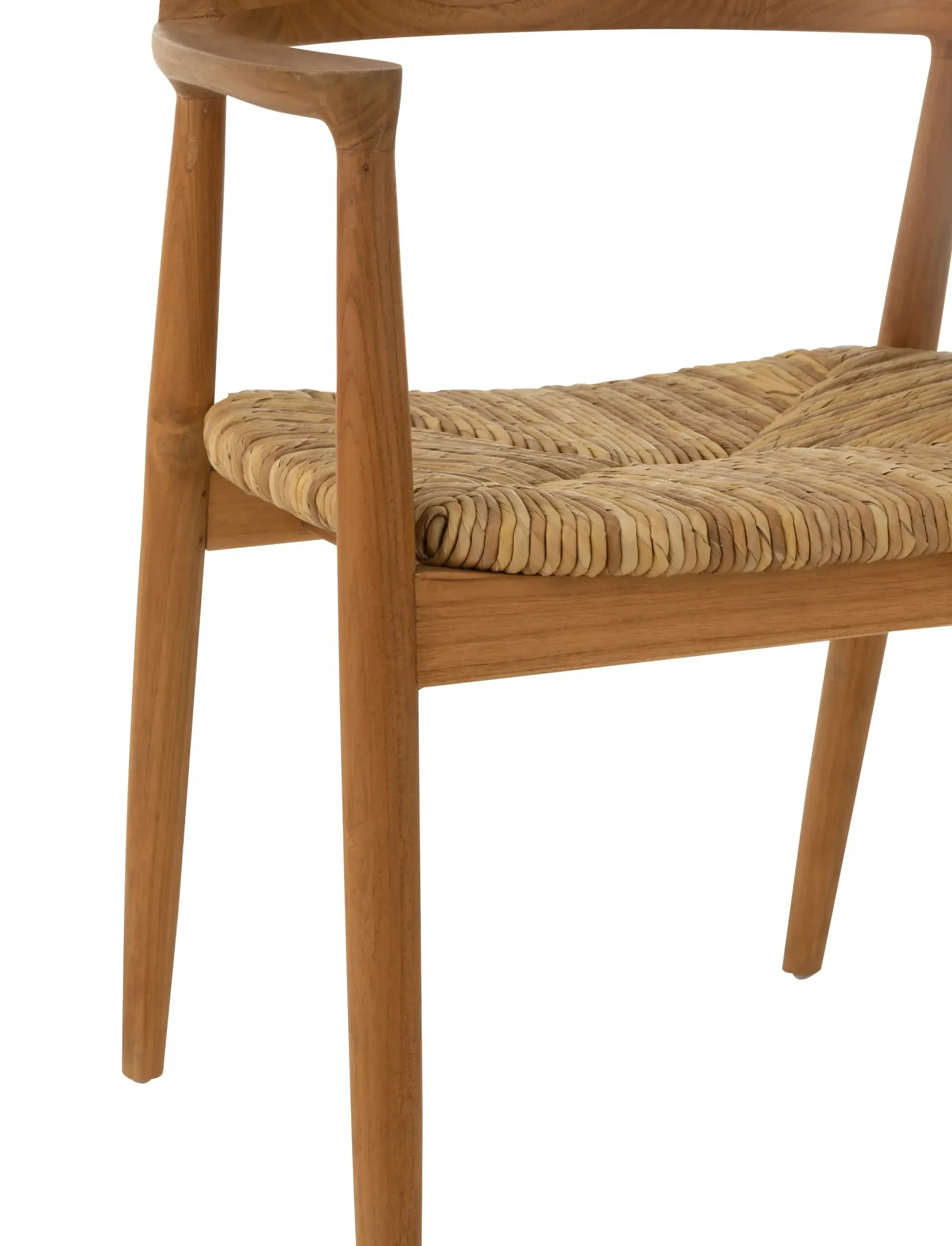 J-Line - CHAIR HIRO TEAK WOOD NAT - fåtöljer - natural - 5