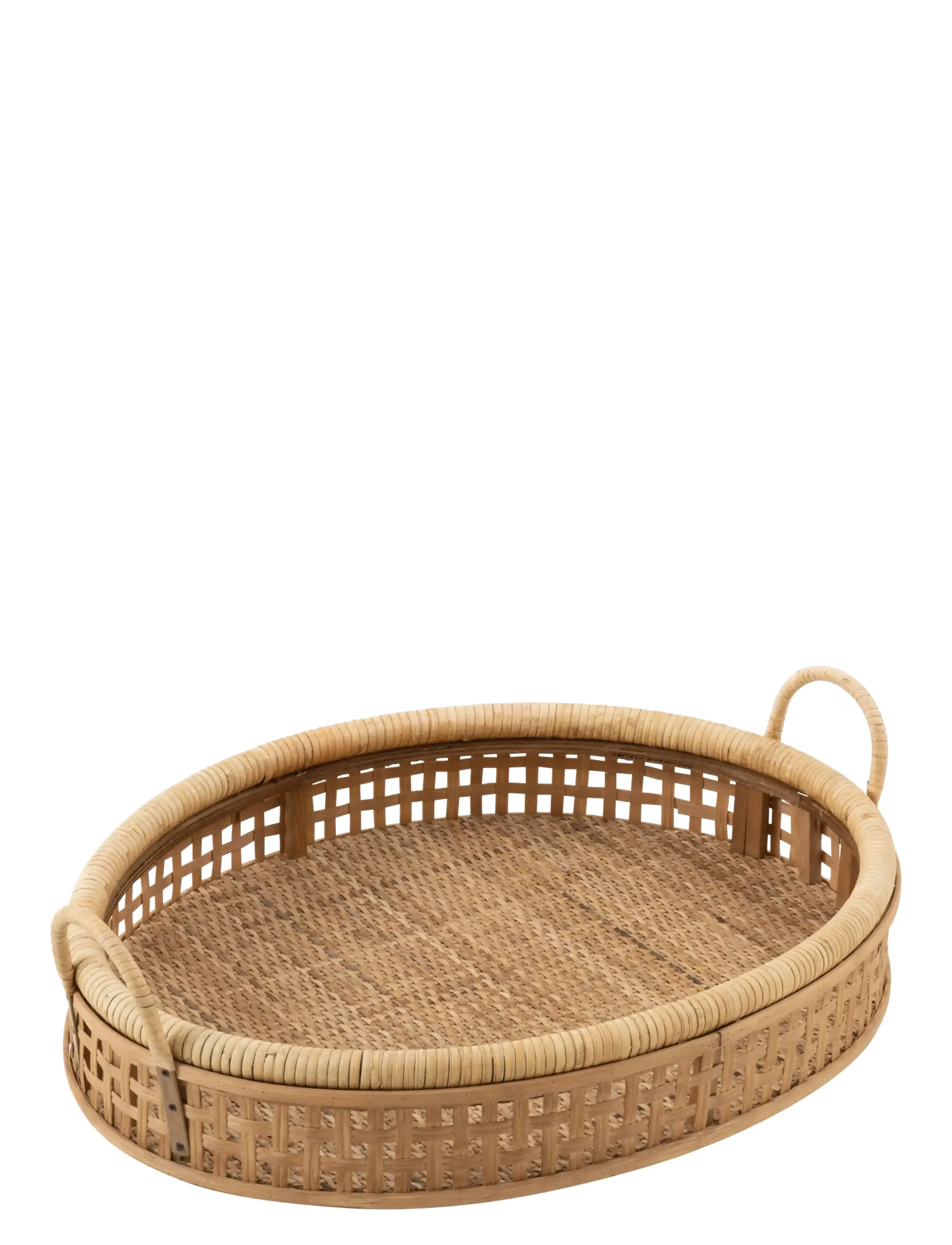 J-Line TRAY PICK RAT/BAMBOO NAT S - Näytä kaikki - NATURAL / natural