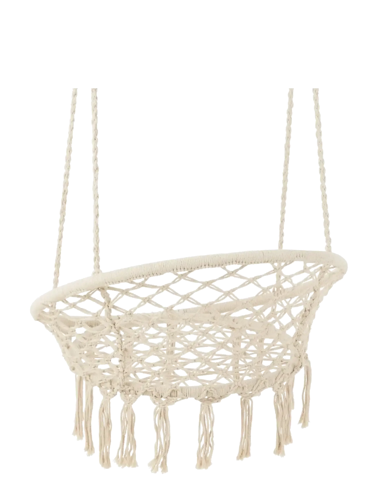 J-Line - SWING CHAIR MACR+TASS POLY BEI - møbler - beige - 2