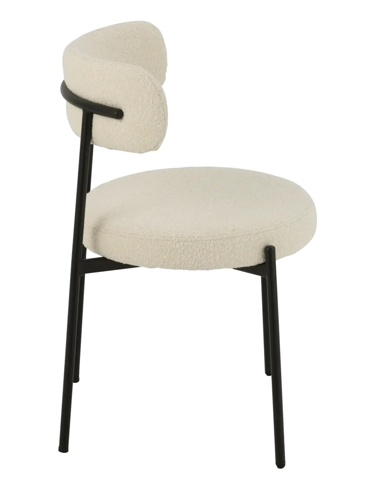 J-Line - S/2 CHAIR BOUC PLY/POLY WHI/BLA - toolid - white - 3
