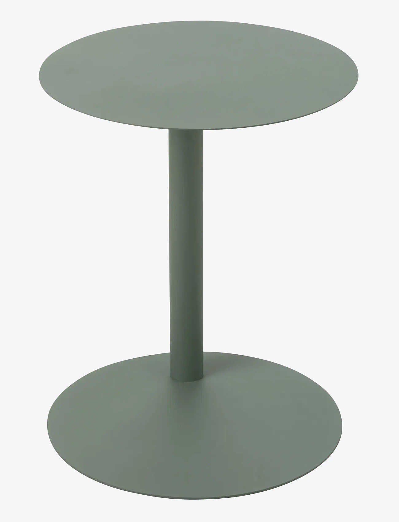 J-Line - SIDE TABLE ROUND METAL GREEN - beistelltische & kleine tische - green - 2