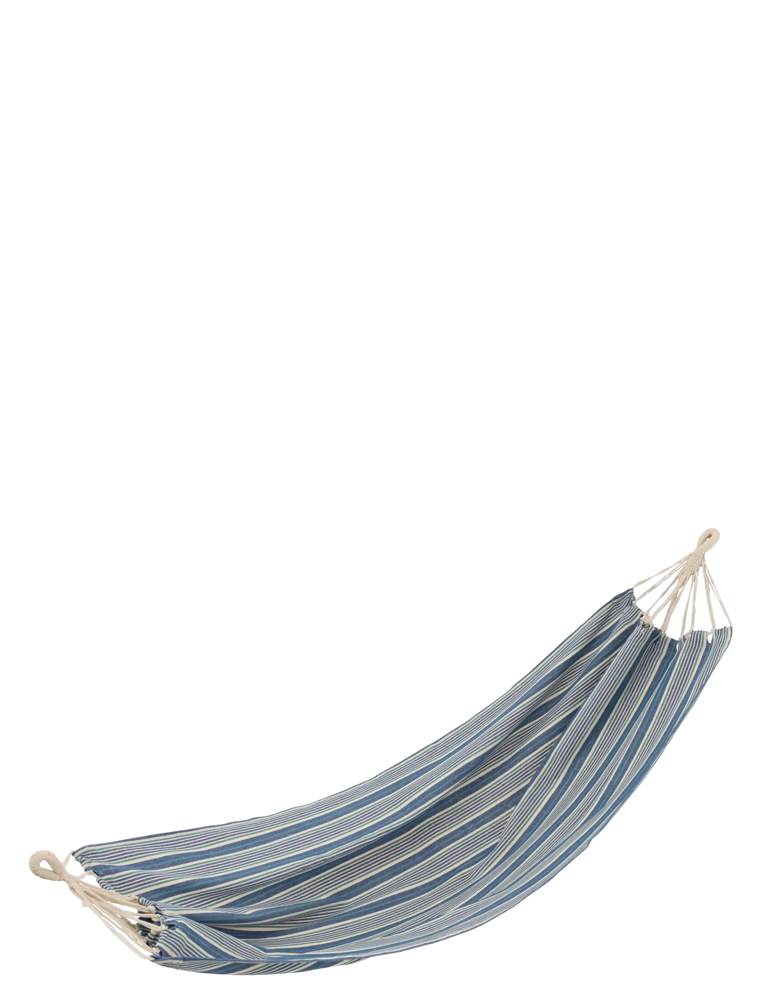 J-Line HAMMOCK STRIP COT/POLY BL/WH - Välimööbel - BLUE / blue