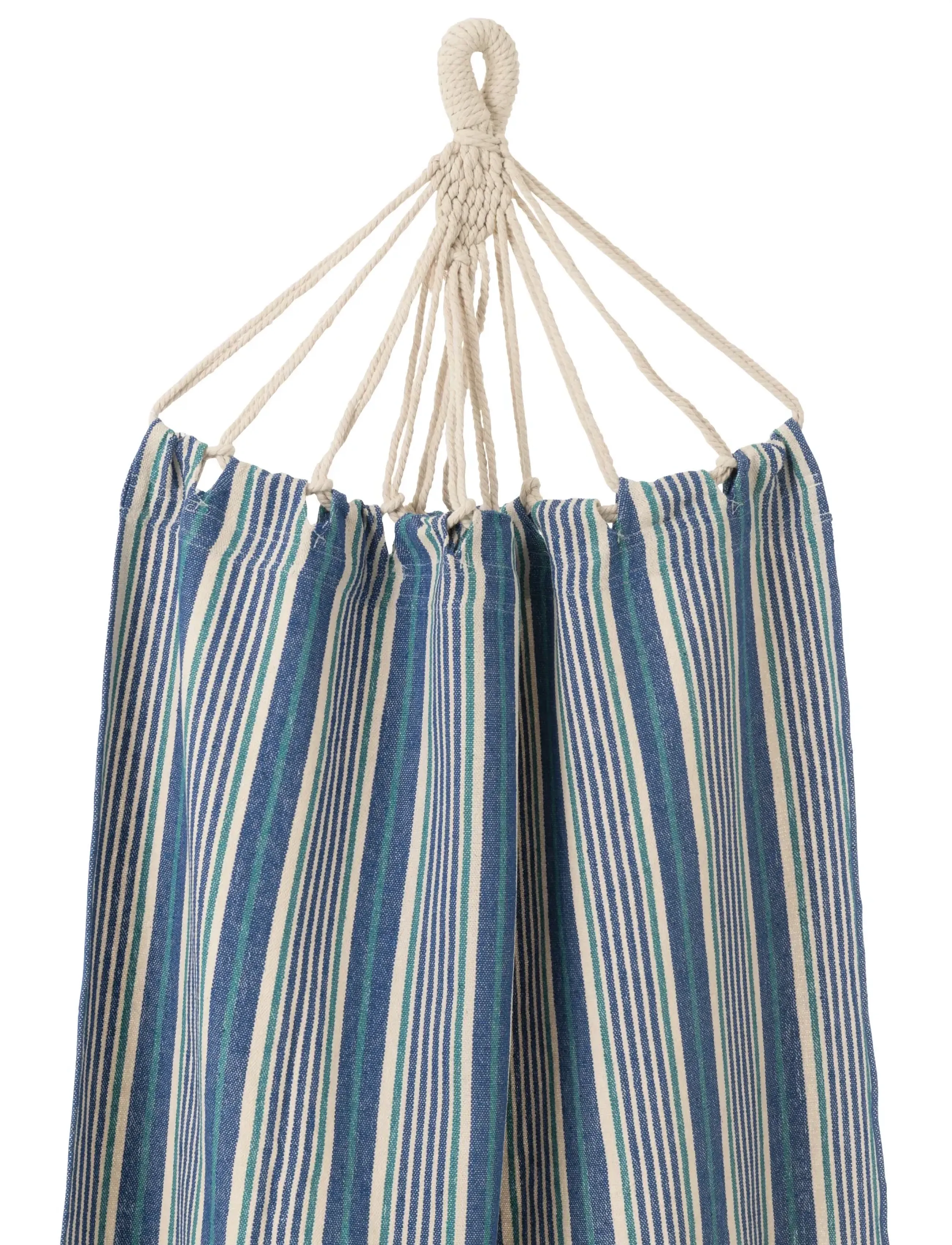 J-Line - HAMMOCK STRIP COT/POLY BL/WH - blue - 4
