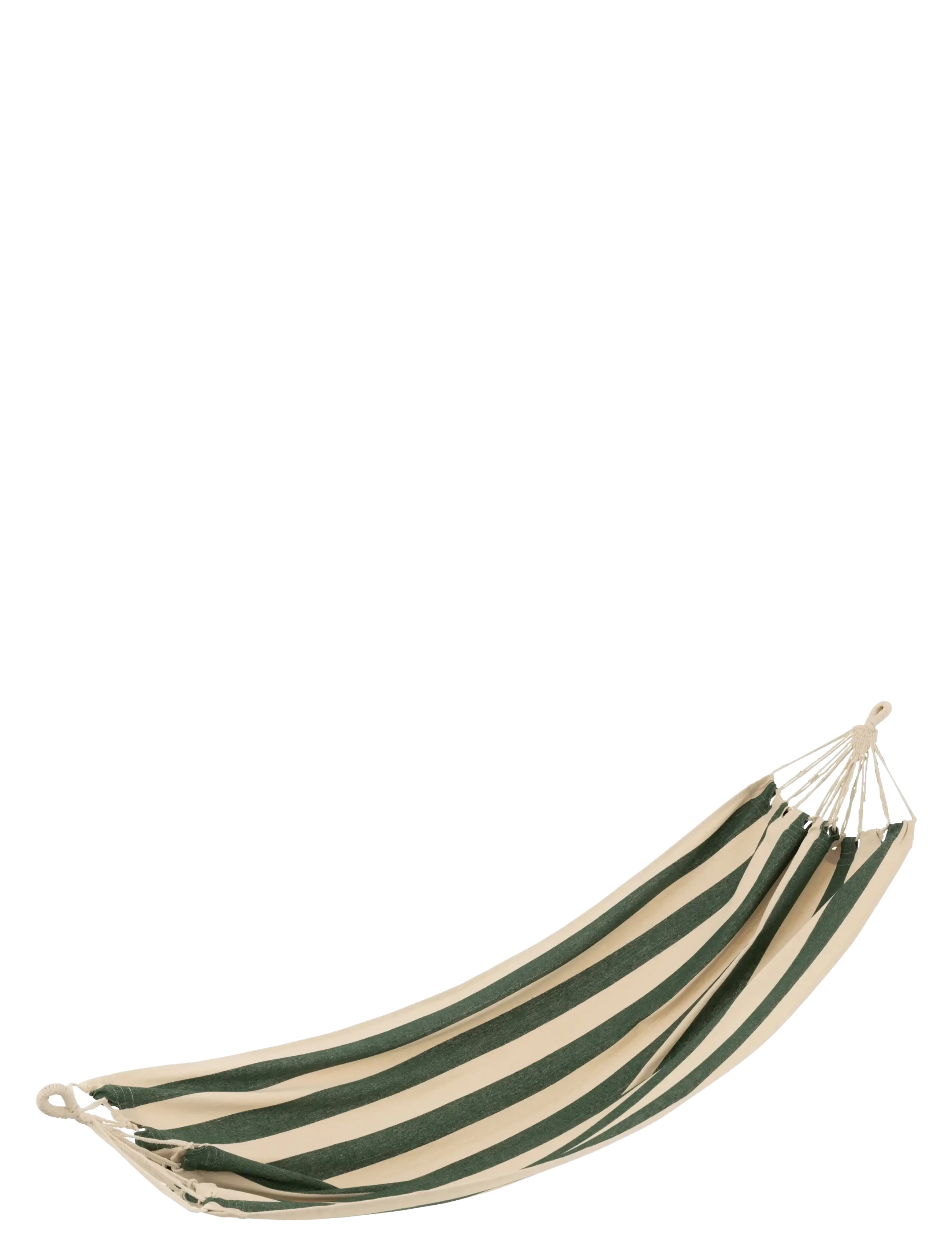 J-Line HAMMOCK L STR COT/POLY GRN/ECR - Møbler - GREEN / green