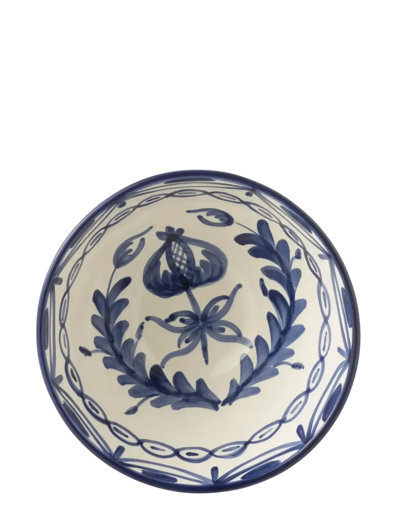J-Line - BOWL GRANADA HI CER WH/BLU M - puuviljakausid - multi - 2