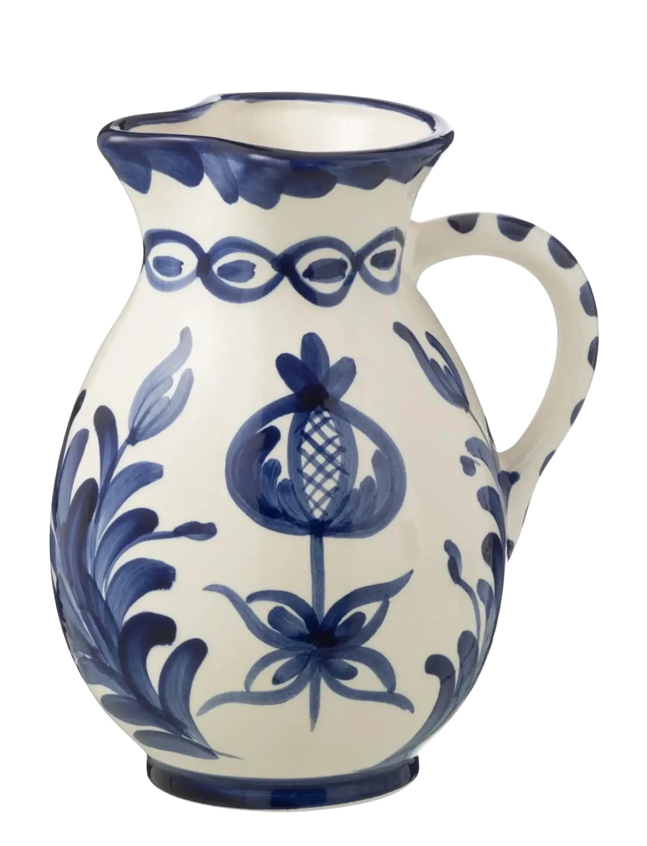 J-Line PITCHER GRANADA CER WH/BLU M -  - undefined / undefined