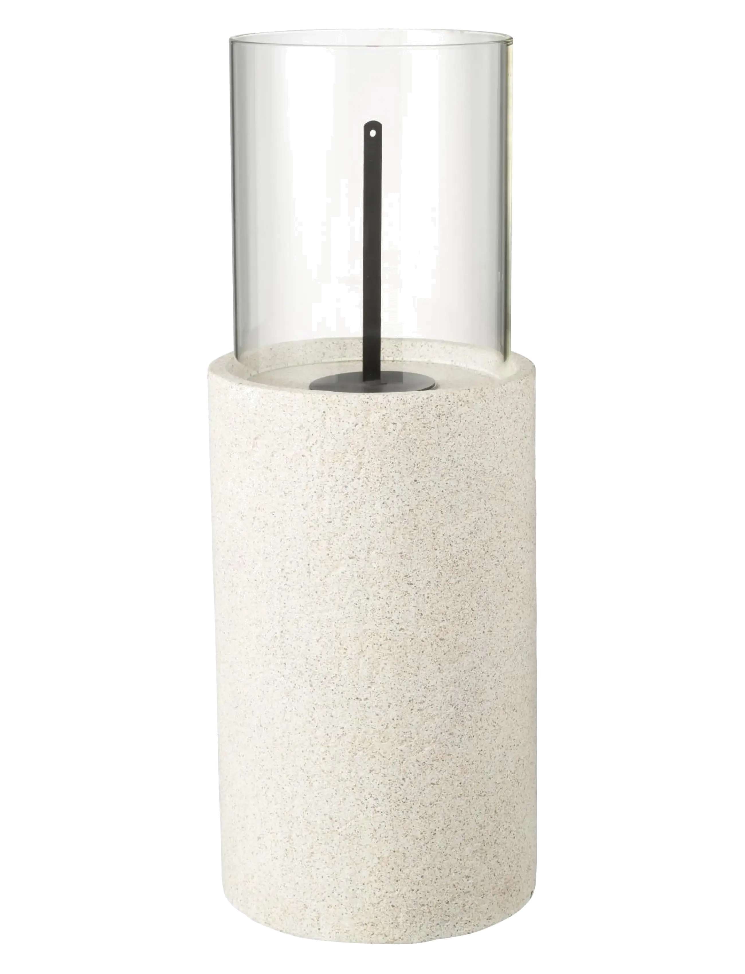 J-Line FIRE PIT COLUMN MGO GREY - Garden accessories - GREY / grey