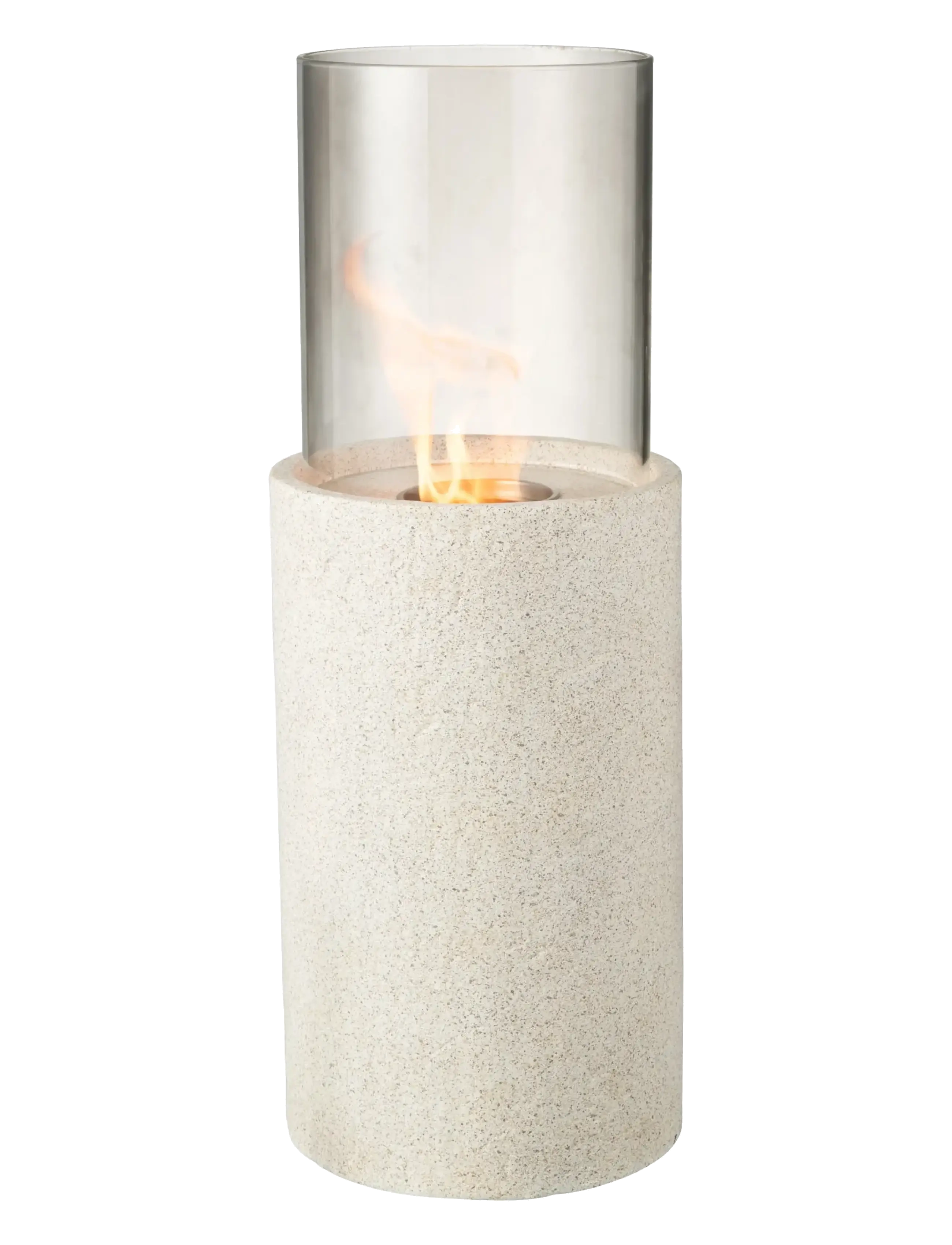 J-Line - FIRE PIT COLUMN MGO GREY - garden accessories - grey - 2