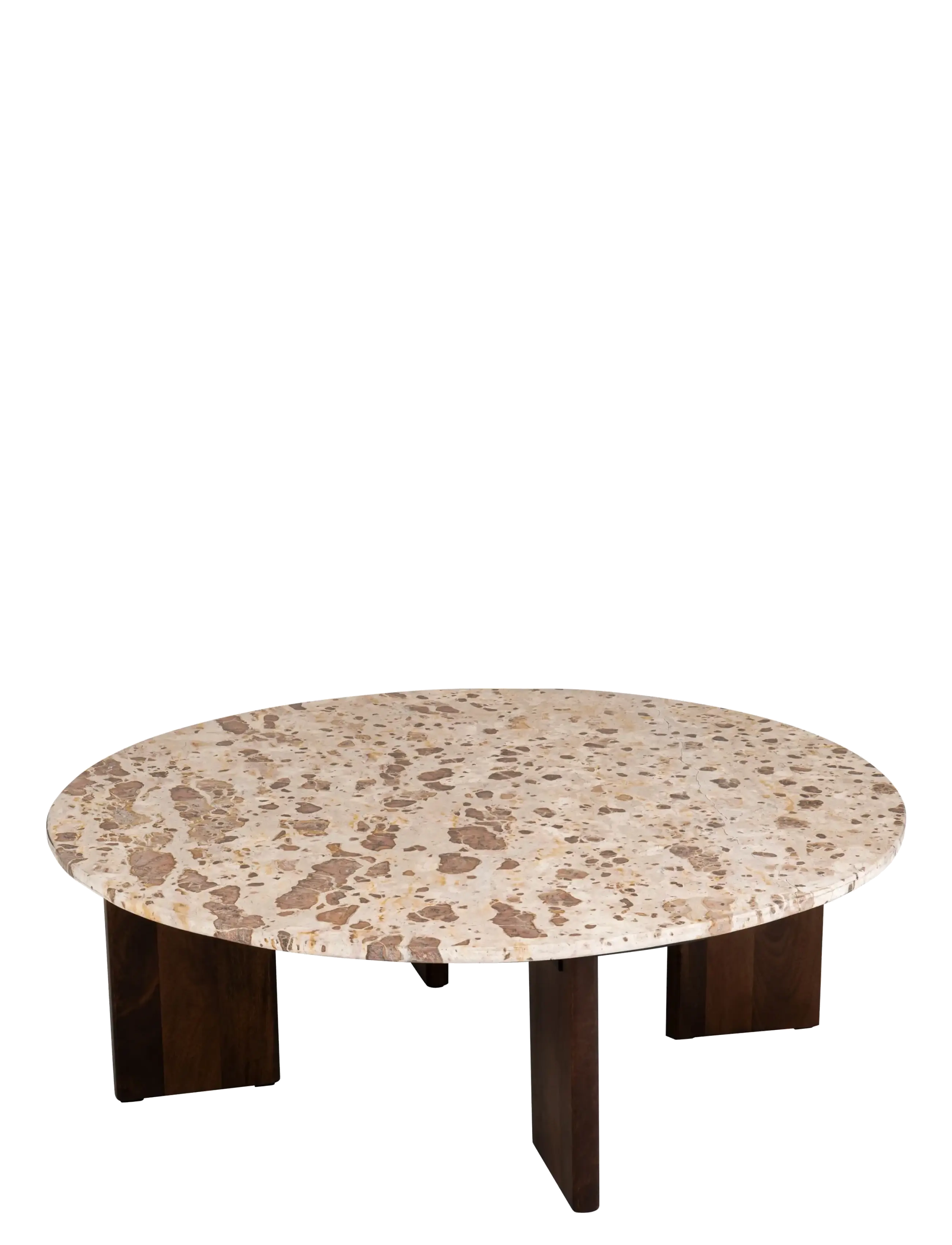 J-Line COF TAB MATHILDE MARB NAT/BEI - Bord - NATURAL / beige